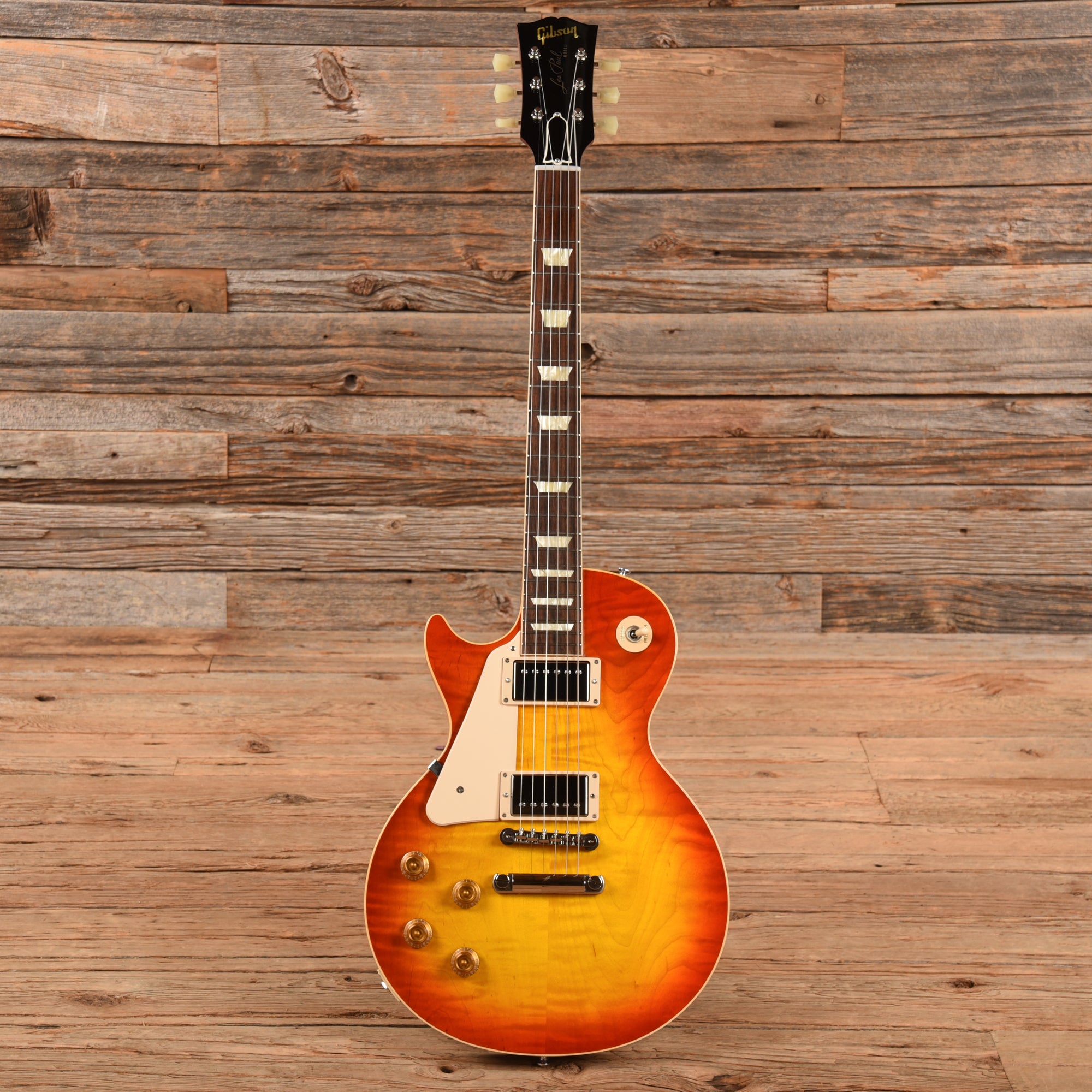 Gibson Demo Shop 58 Les Paul Standard Washed Cherry Sunburst 2021 LEFTY Electric Guitars / Solid Body