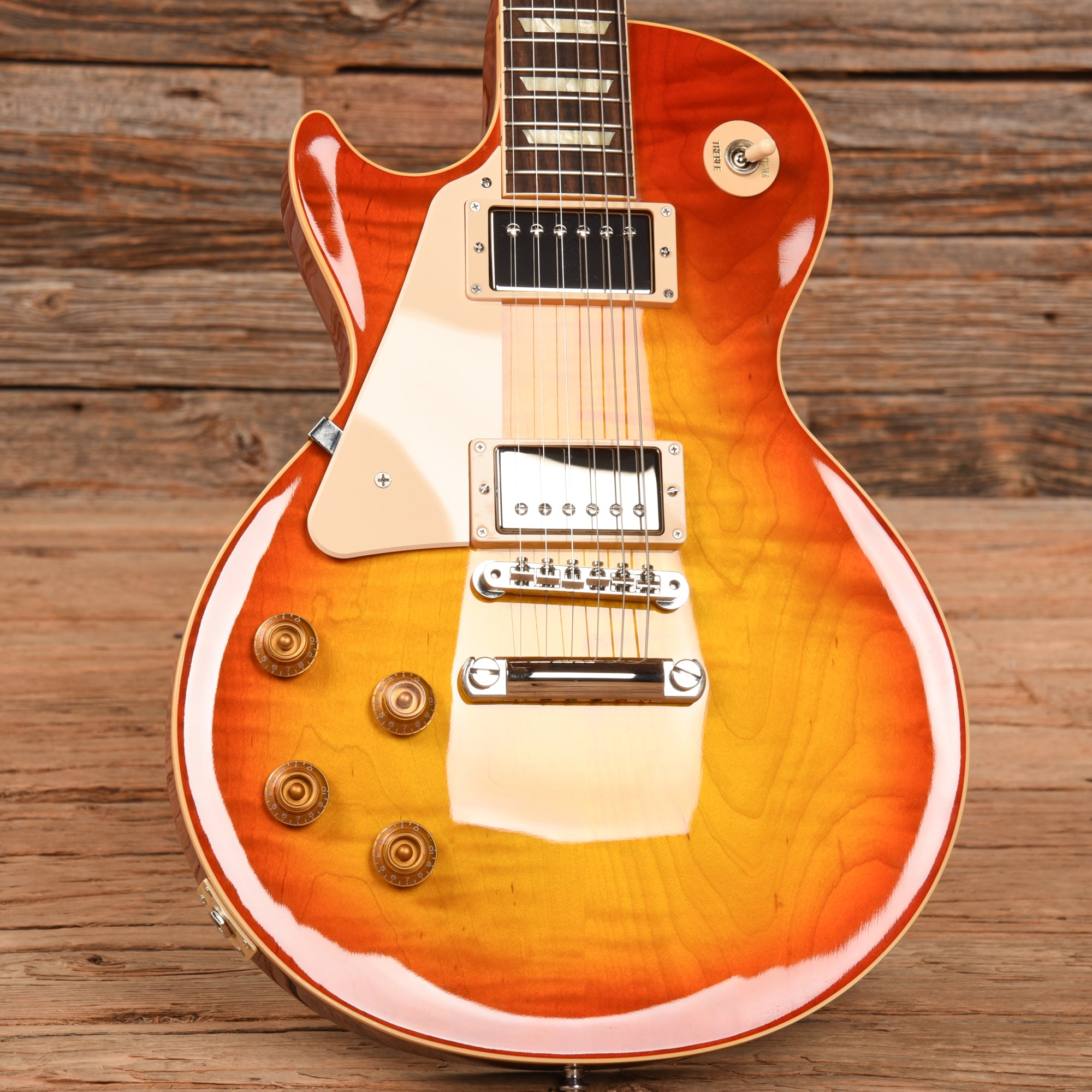 Gibson Demo Shop 58 Les Paul Standard Washed Cherry Sunburst 2021 LEFTY Electric Guitars / Solid Body