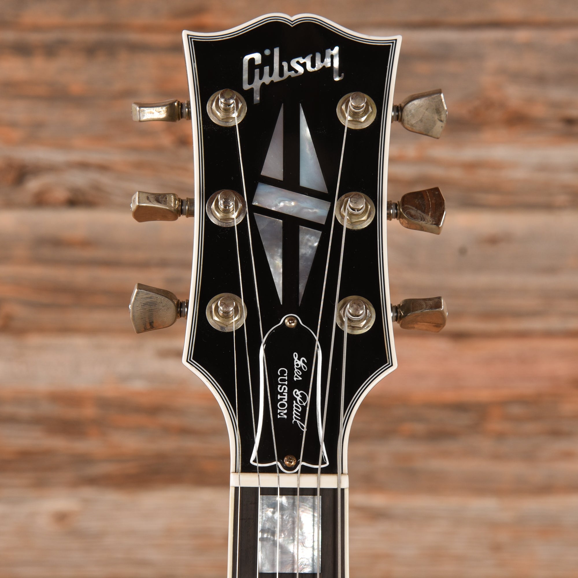 Gibson Demo Shop Les Paul Custom Silverburst VOS 2022 LEFTY Electric Guitars / Solid Body