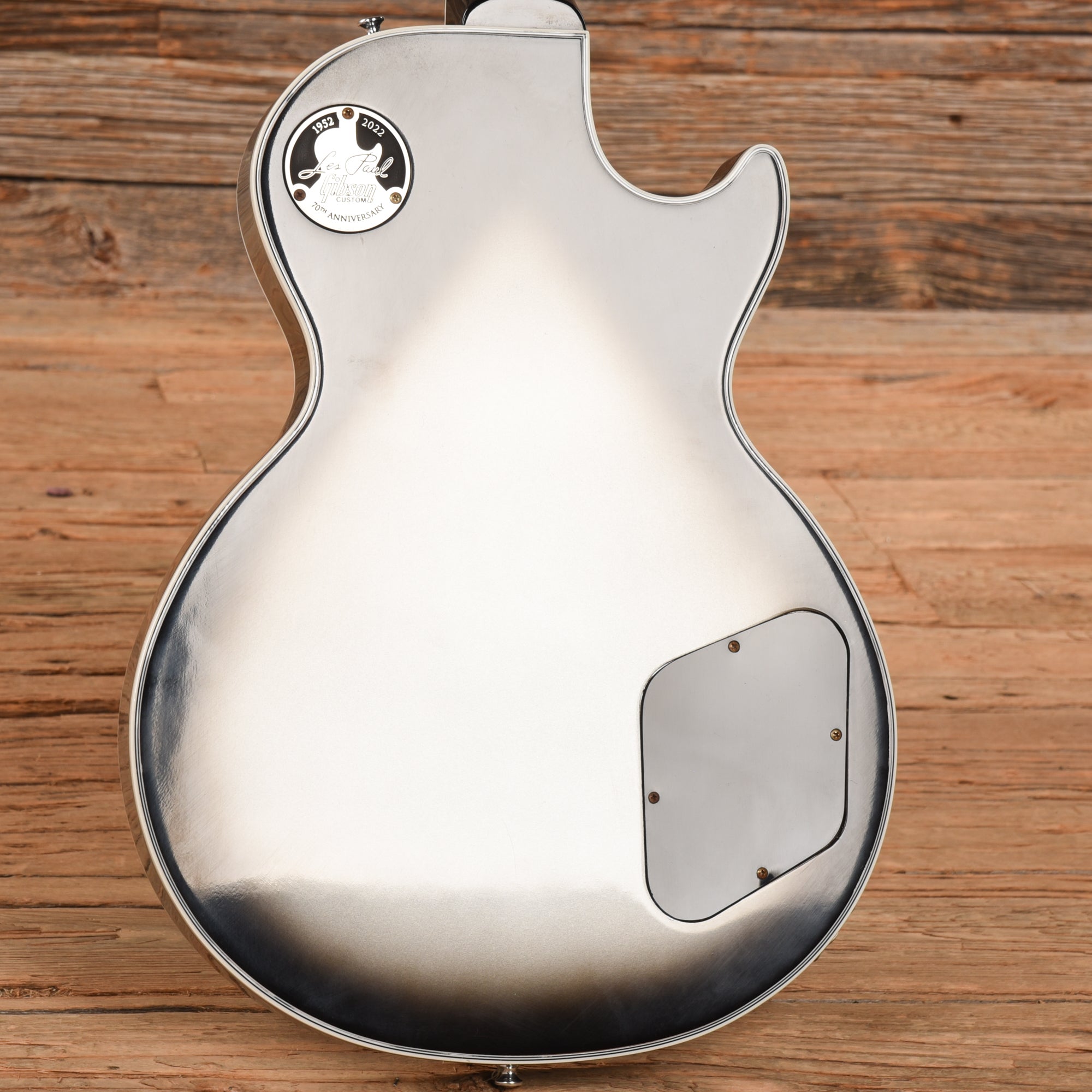 Gibson Demo Shop Les Paul Custom Silverburst VOS 2022 LEFTY Electric Guitars / Solid Body