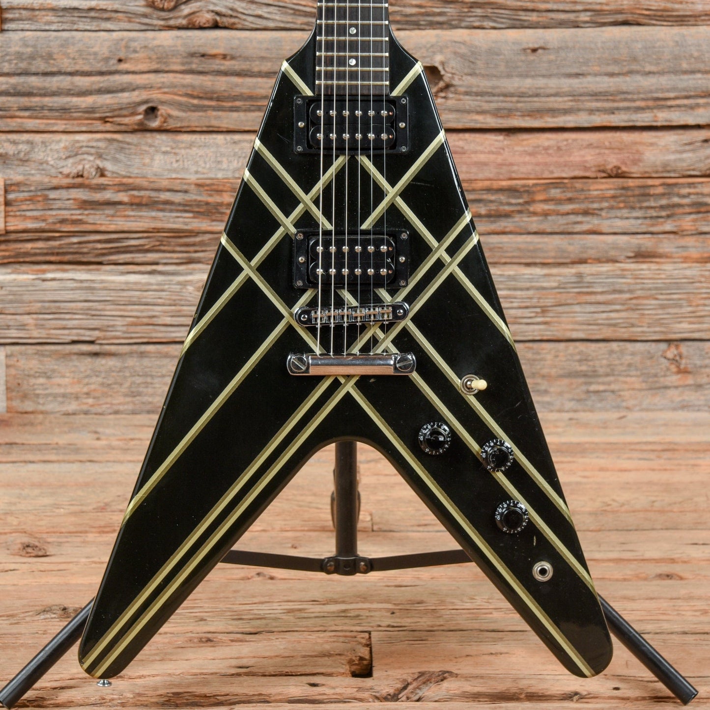 Gibson Designer Series Flying V Black 1984 Electric Guitars / Solid Body