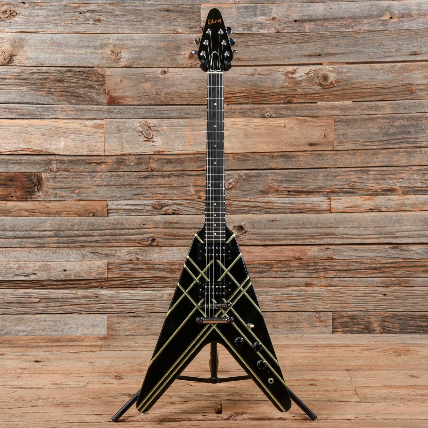 Gibson Designer Series Flying V Black 1984 Electric Guitars / Solid Body