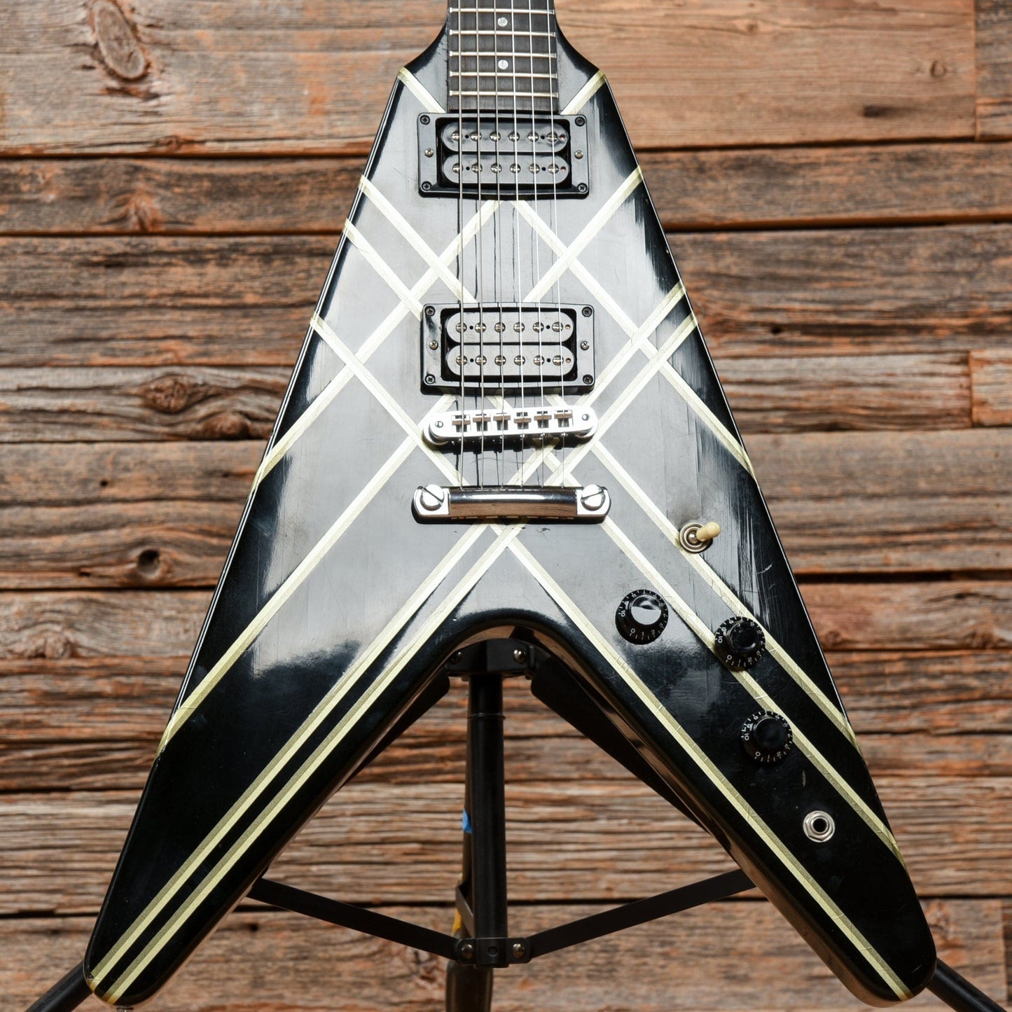 Gibson Designer Series Flying V Black 1984 Electric Guitars / Solid Body