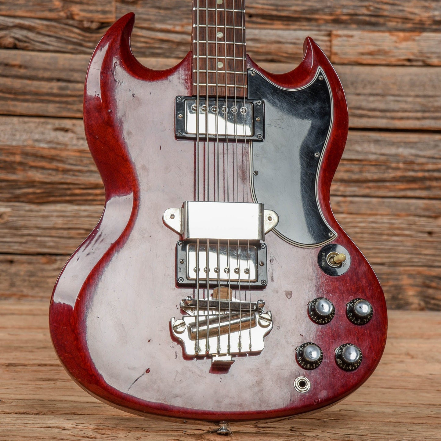 Gibson EB-6 Cherry 1964 Electric Guitars / Solid Body