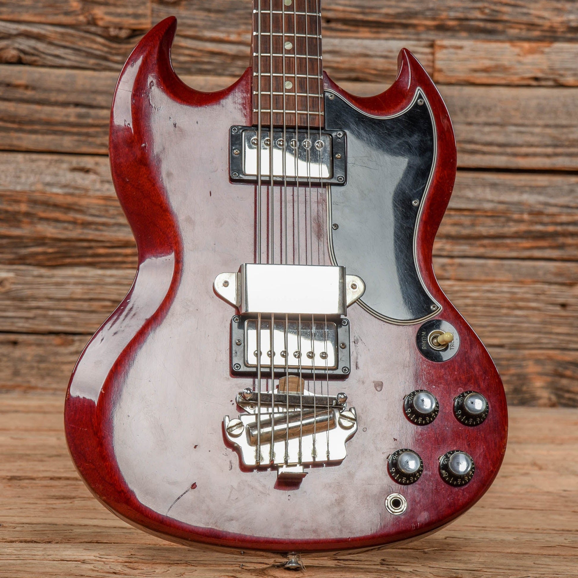 Gibson EB-6 Cherry 1964 Electric Guitars / Solid Body