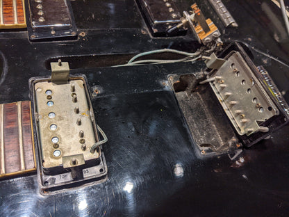 Gibson EDS-1275 Black 1980 Electric Guitars / Solid Body