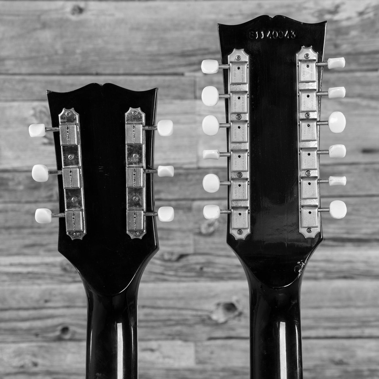 Gibson EDS-1275 Black 1980 Electric Guitars / Solid Body