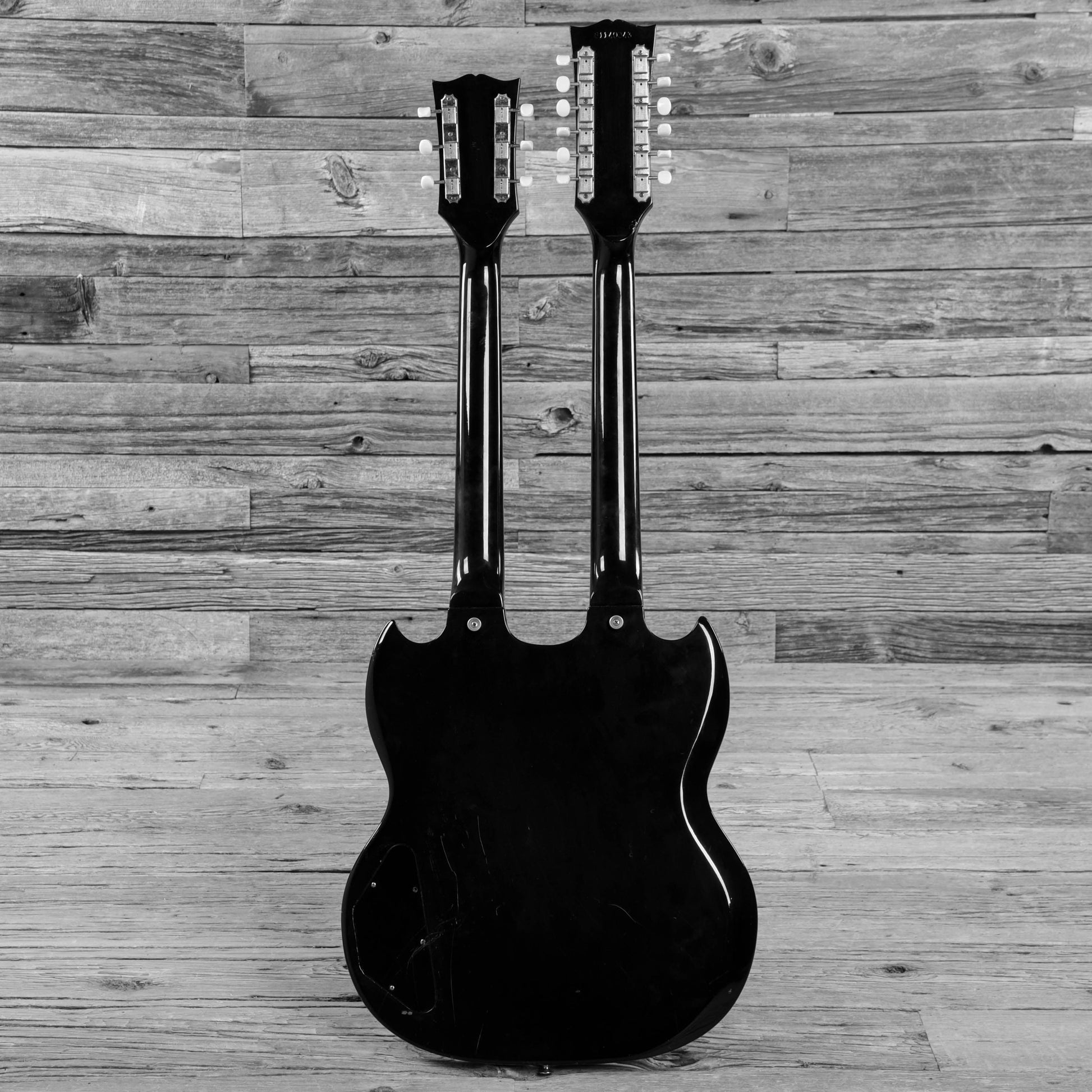Gibson EDS-1275 Black 1980 Electric Guitars / Solid Body