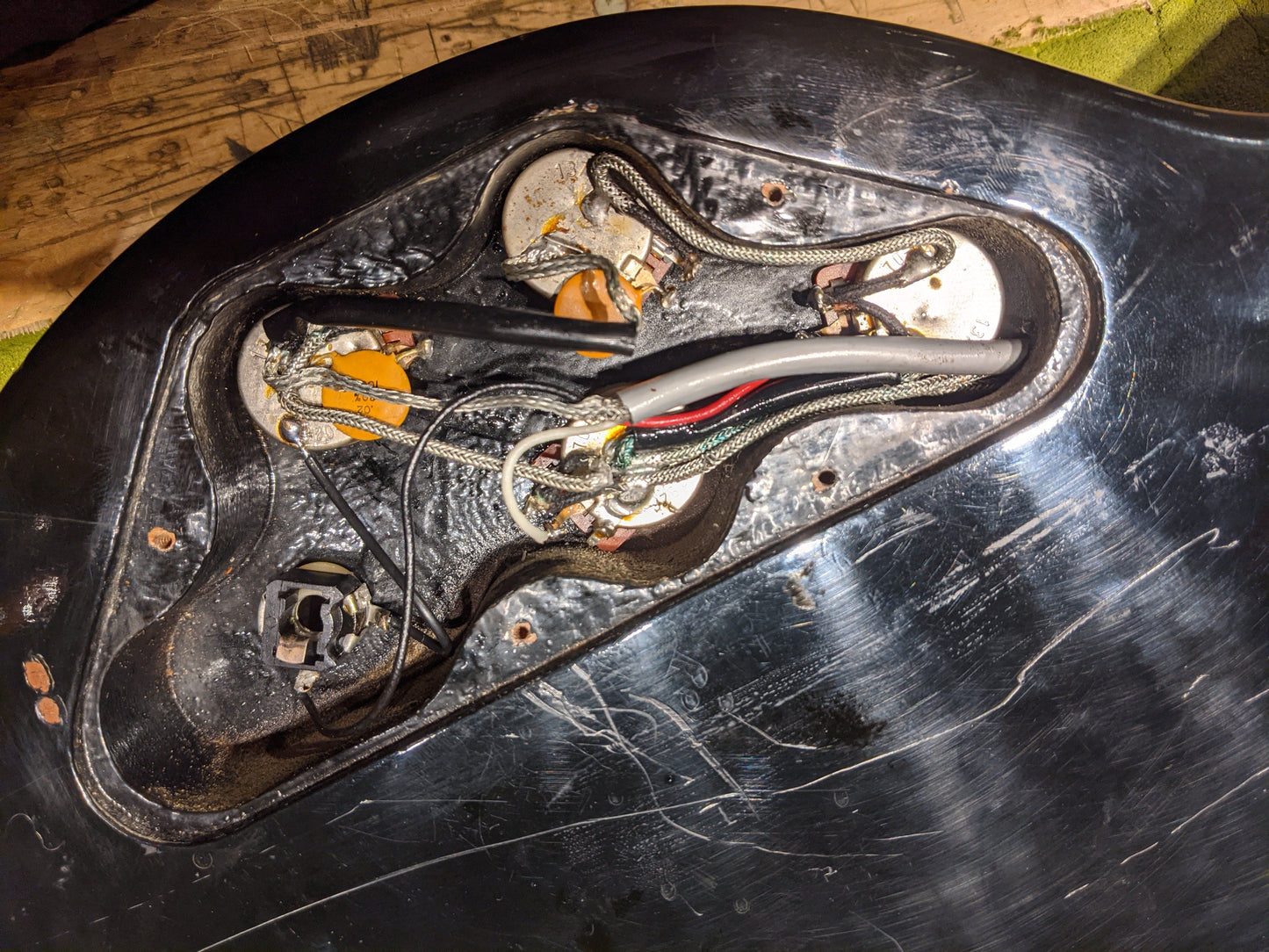 Gibson EDS-1275 Black 1980 Electric Guitars / Solid Body