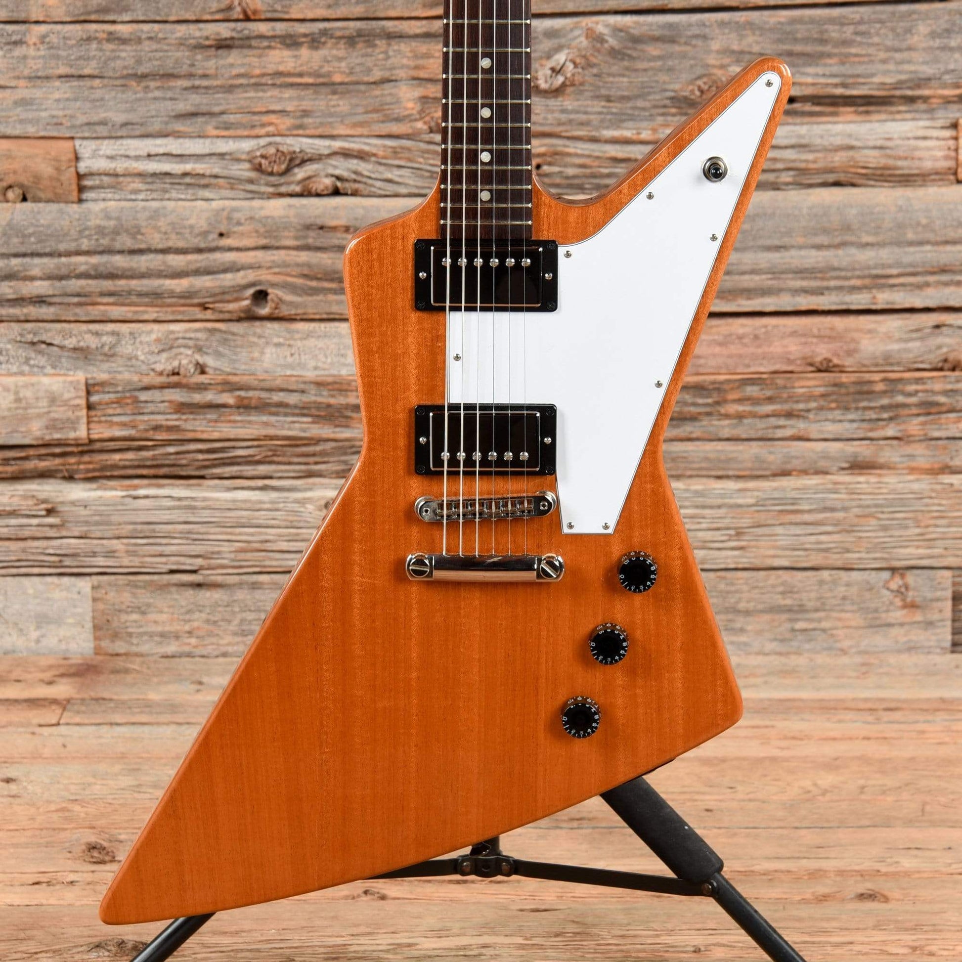 Gibson Explorer Antique Natural 2018 Electric Guitars / Solid Body