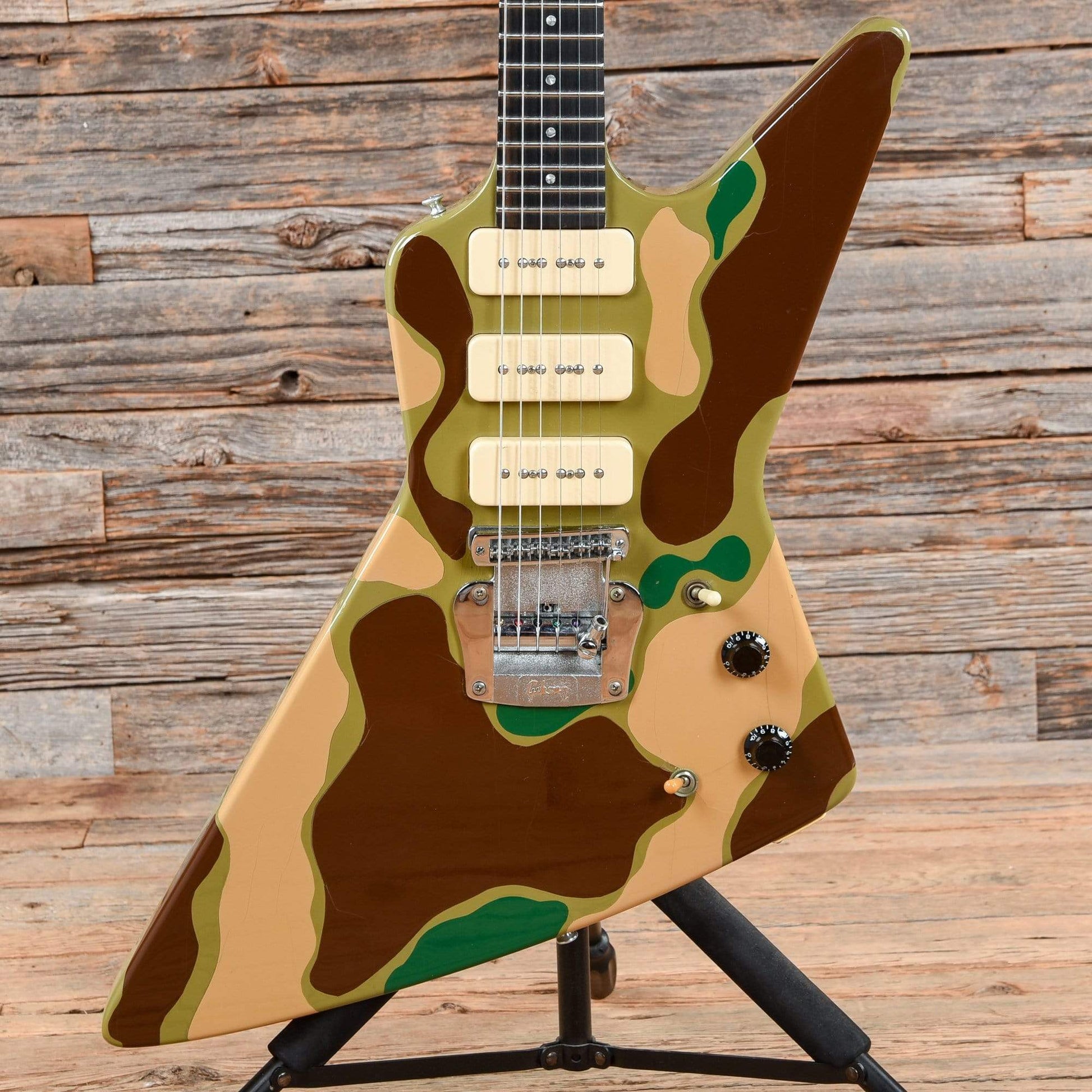 Gibson Explorer III Camouflage 1984 Electric Guitars / Solid Body