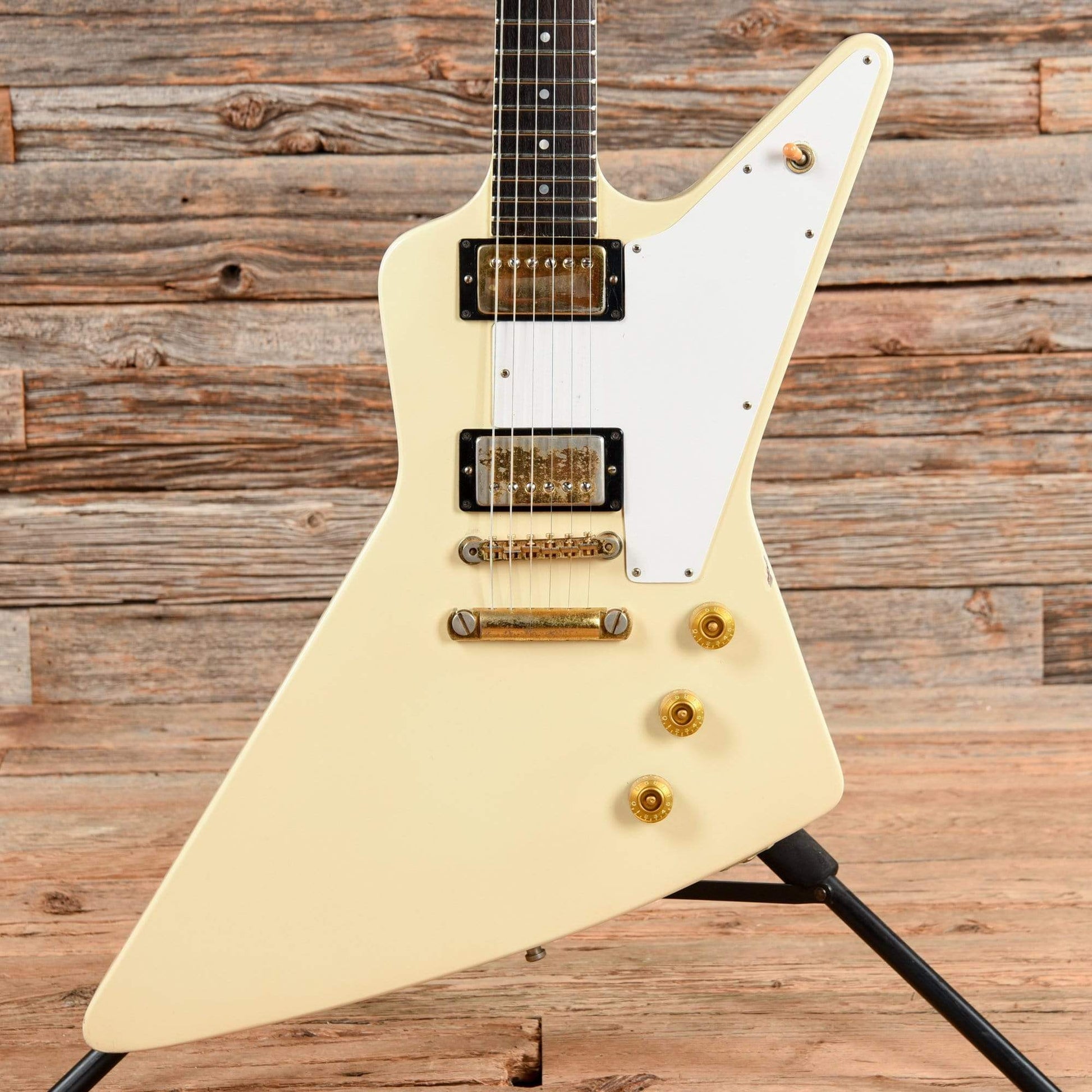 Gibson Explorer Polaris White 1976 Electric Guitars / Solid Body