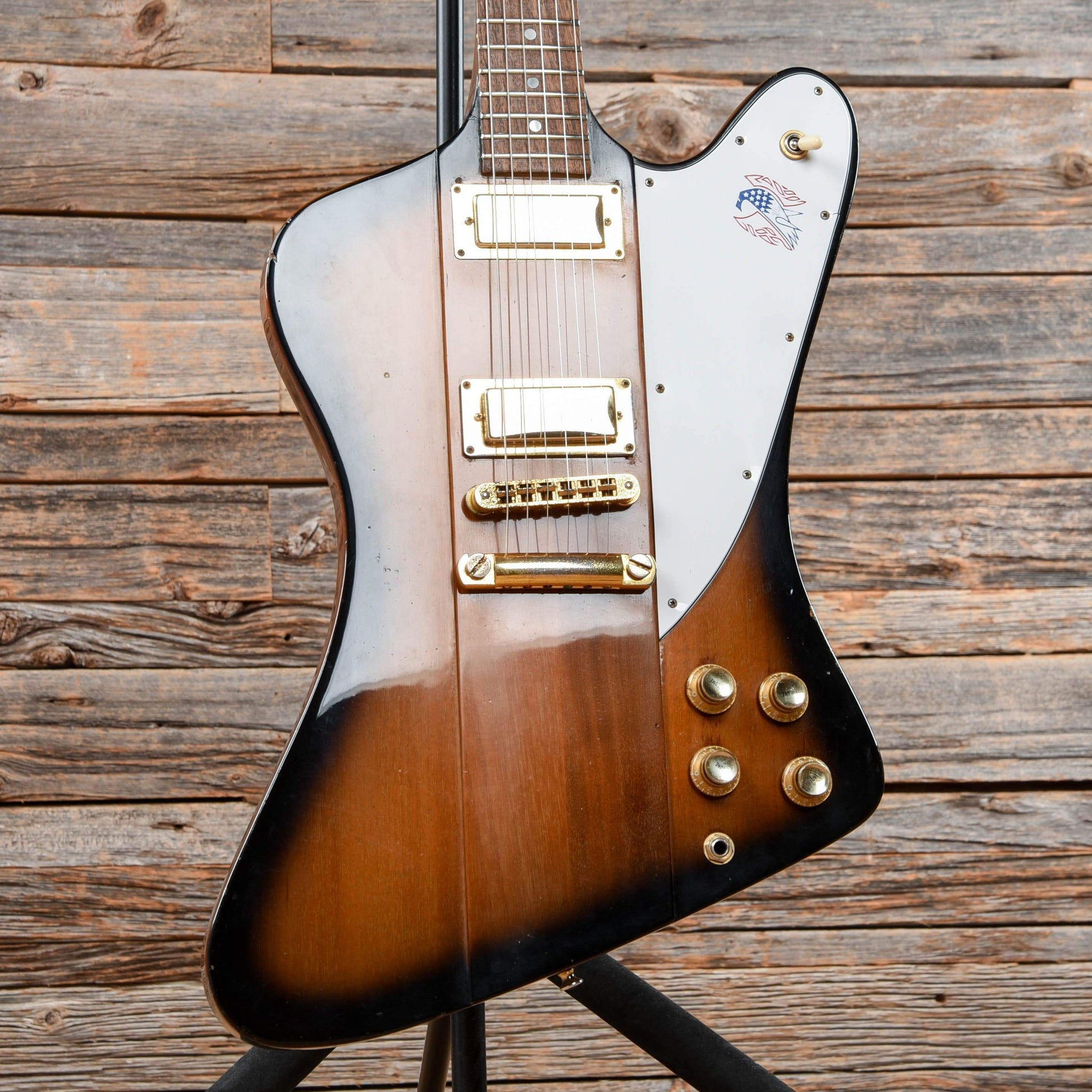 Gibson Firebird Bicentennial Tobacco Sunburst 1976 Electric Guitars / Solid Body