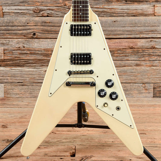 Gibson Flying V Alpine White 1980 Electric Guitars / Solid Body
