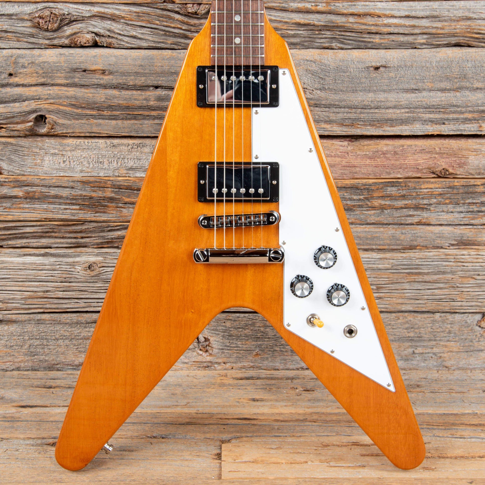 Gibson Flying V Antique Natural 2019 Electric Guitars / Solid Body