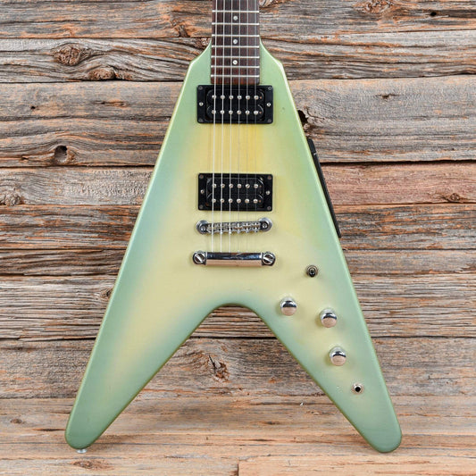 Gibson Flying V Aqua Burst 1980s Electric Guitars / Solid Body