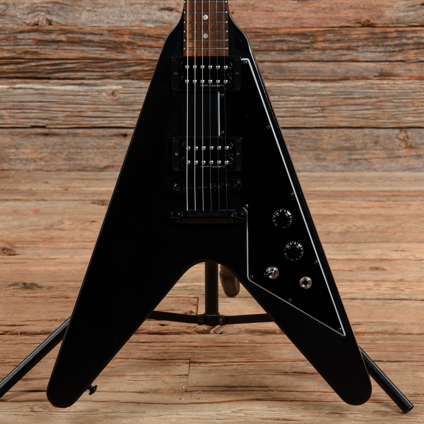 Gibson Flying V B-2 Satin Black 2019 Electric Guitars / Solid Body