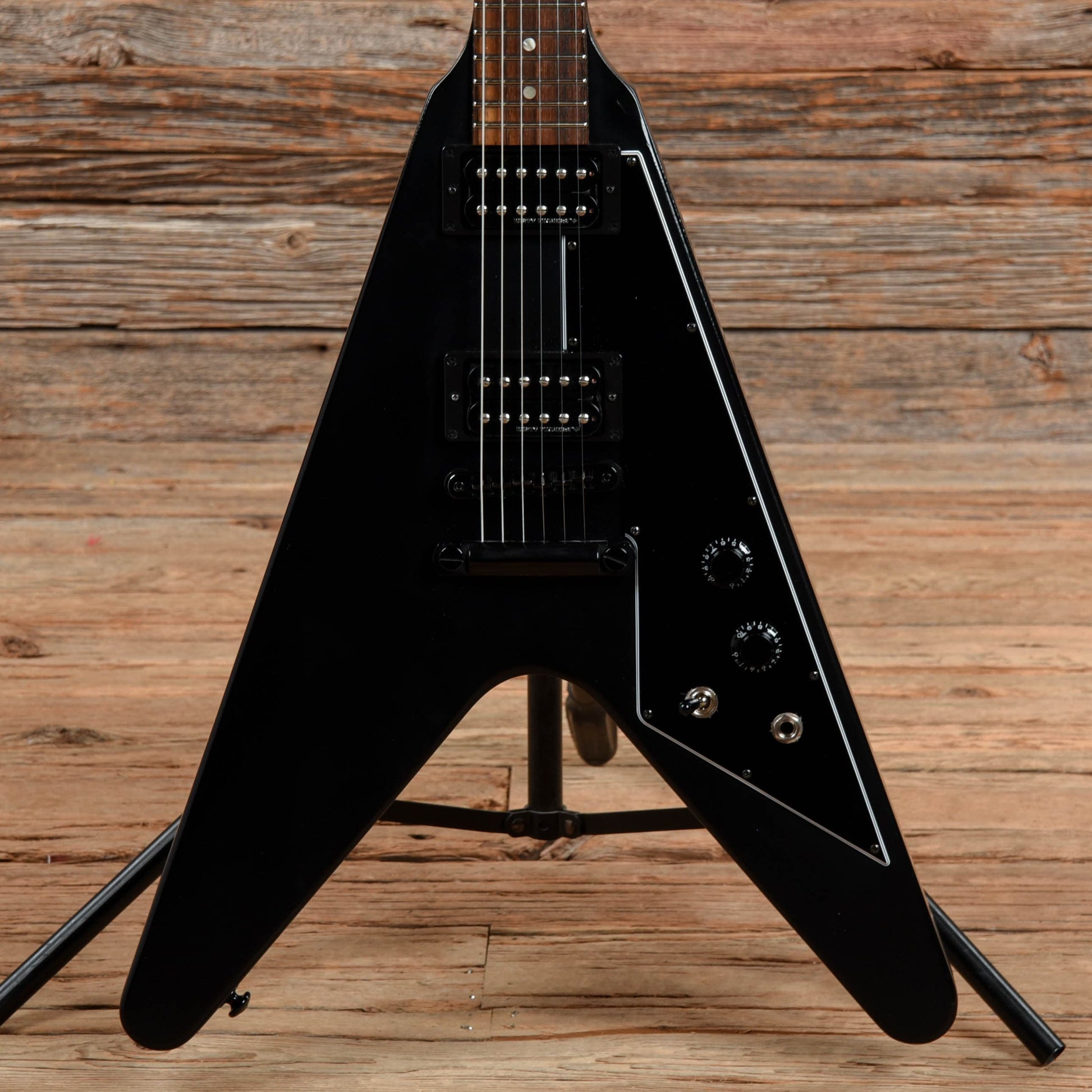 Gibson Flying V B-2 Satin Black 2019 Electric Guitars / Solid Body