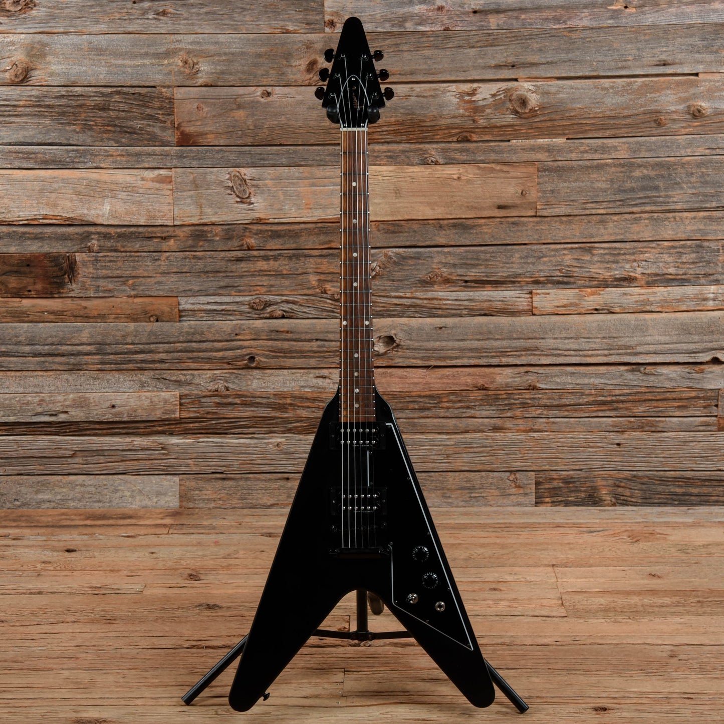 Gibson Flying V B-2 Satin Black 2019 Electric Guitars / Solid Body