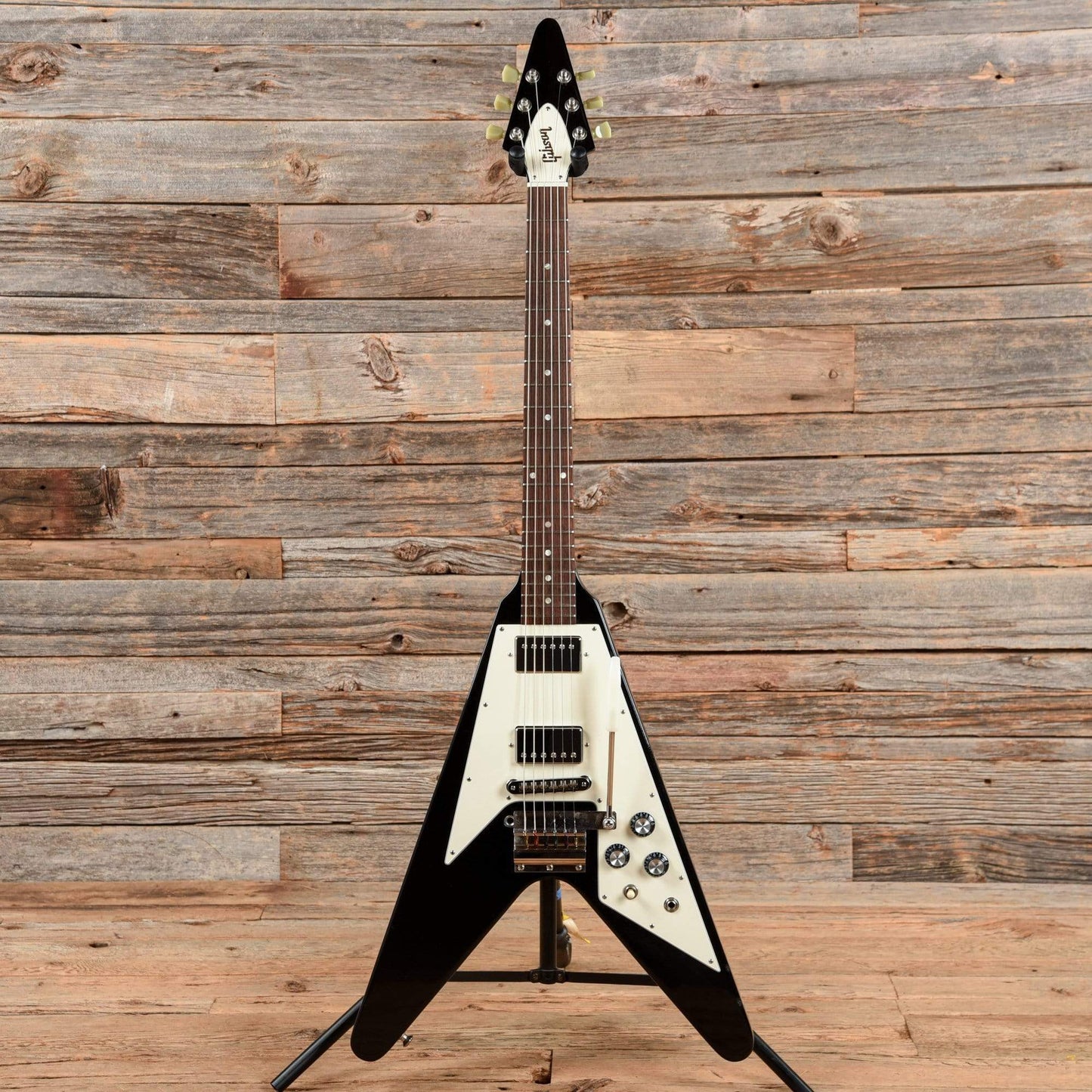 Gibson Flying V Ebony 2009 Electric Guitars / Solid Body