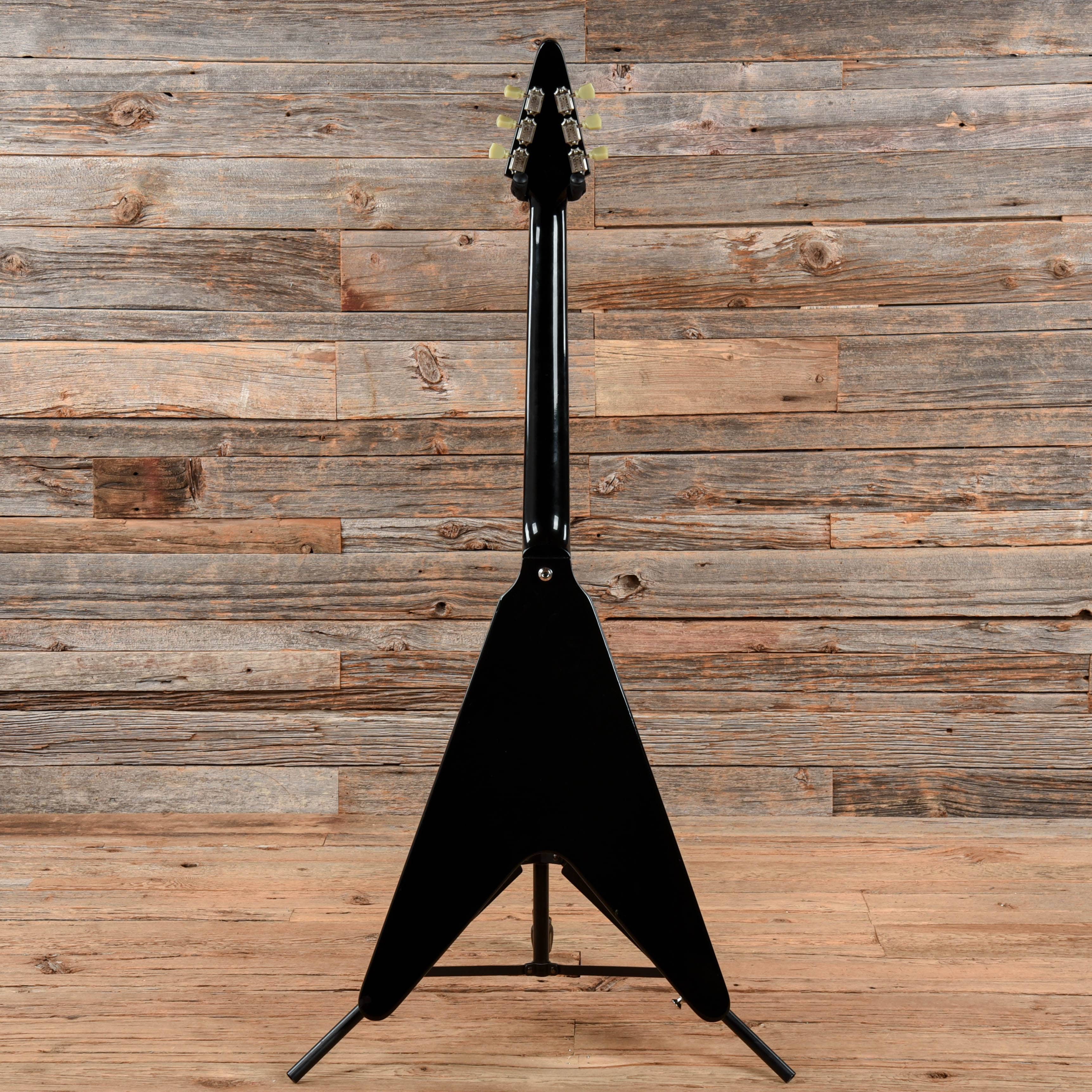 Gibson USA FlyingV エレキギター ブラック Gibson ギブソン 80s Flying V Black エレキギター フライングV