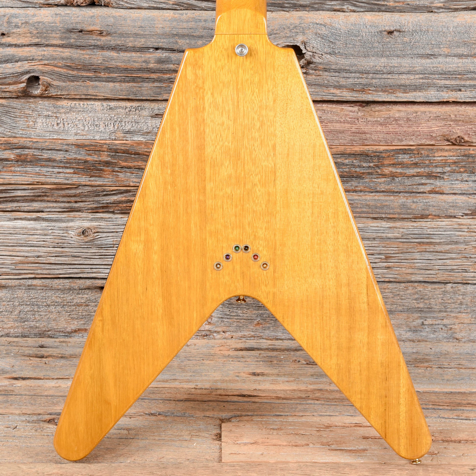 Gibson Flying V Heritage Korina Reissue Natural 1982 Electric Guitars / Solid Body