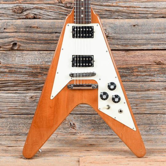 Gibson Flying V Natural 1974 Electric Guitars / Solid Body
