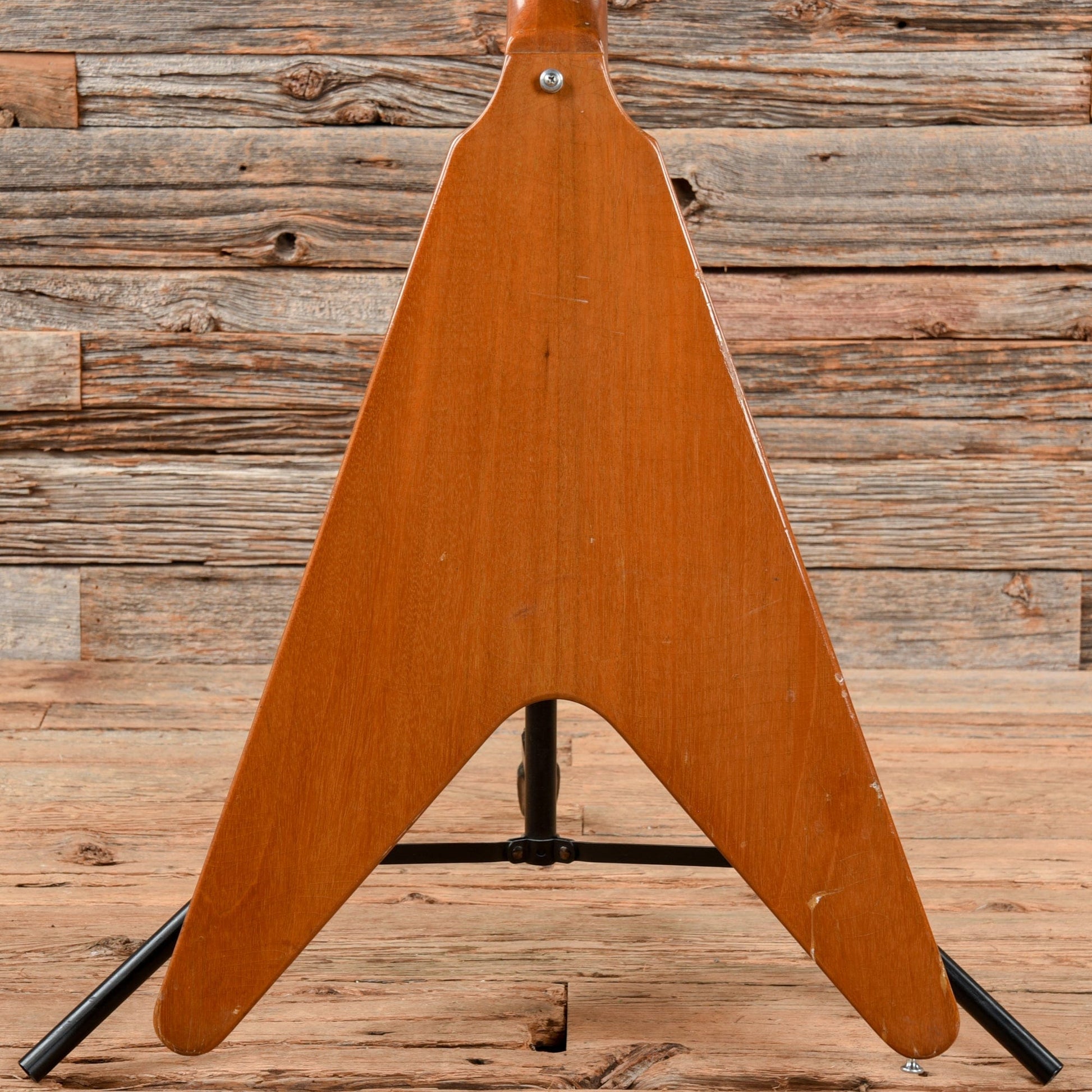 Gibson Flying V Natural Refin 1976 Electric Guitars / Solid Body