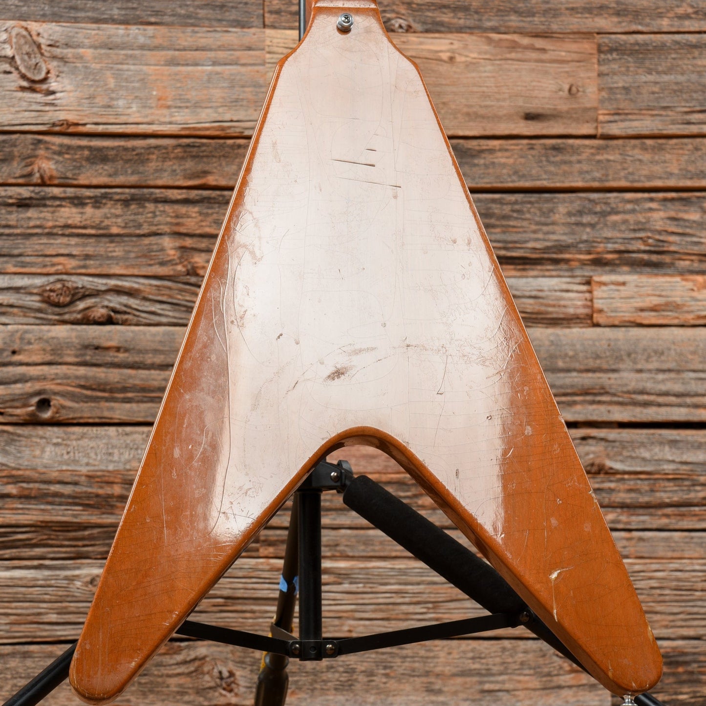 Gibson Flying V Natural Refin 1976 Electric Guitars / Solid Body