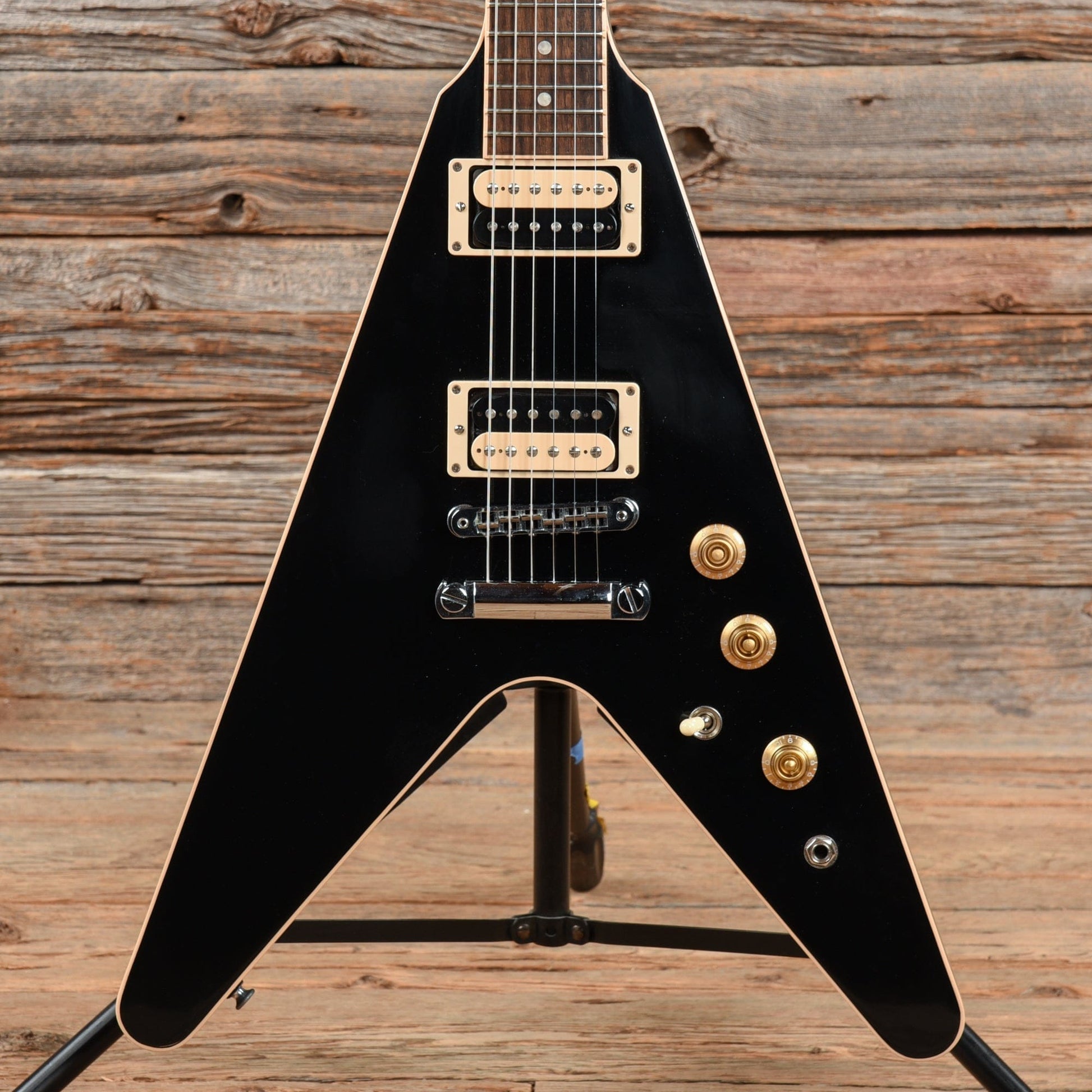 Gibson Flying V Pro T Ebony 2012 Electric Guitars / Solid Body