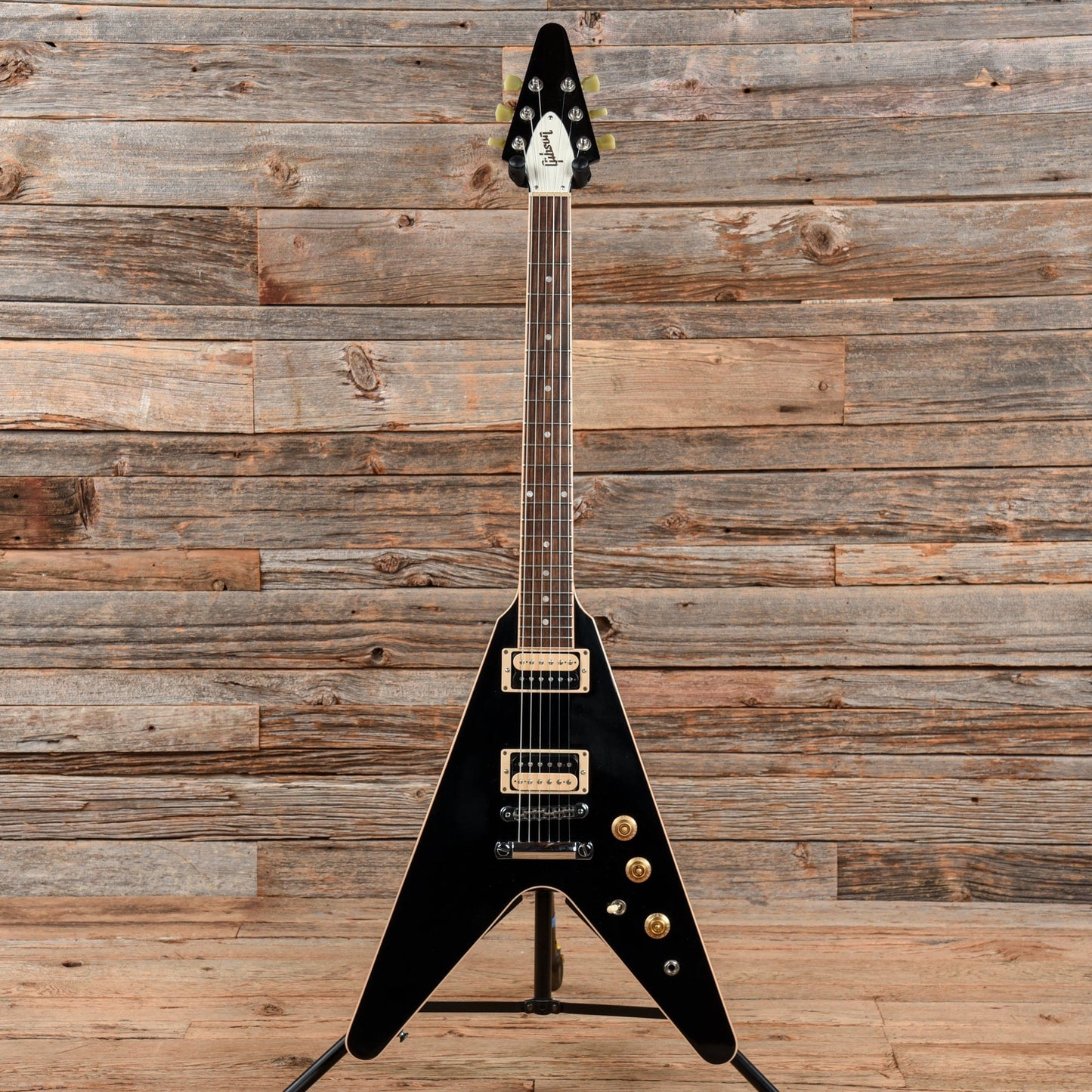 Gibson Flying V Pro T Ebony 2012 Electric Guitars / Solid Body