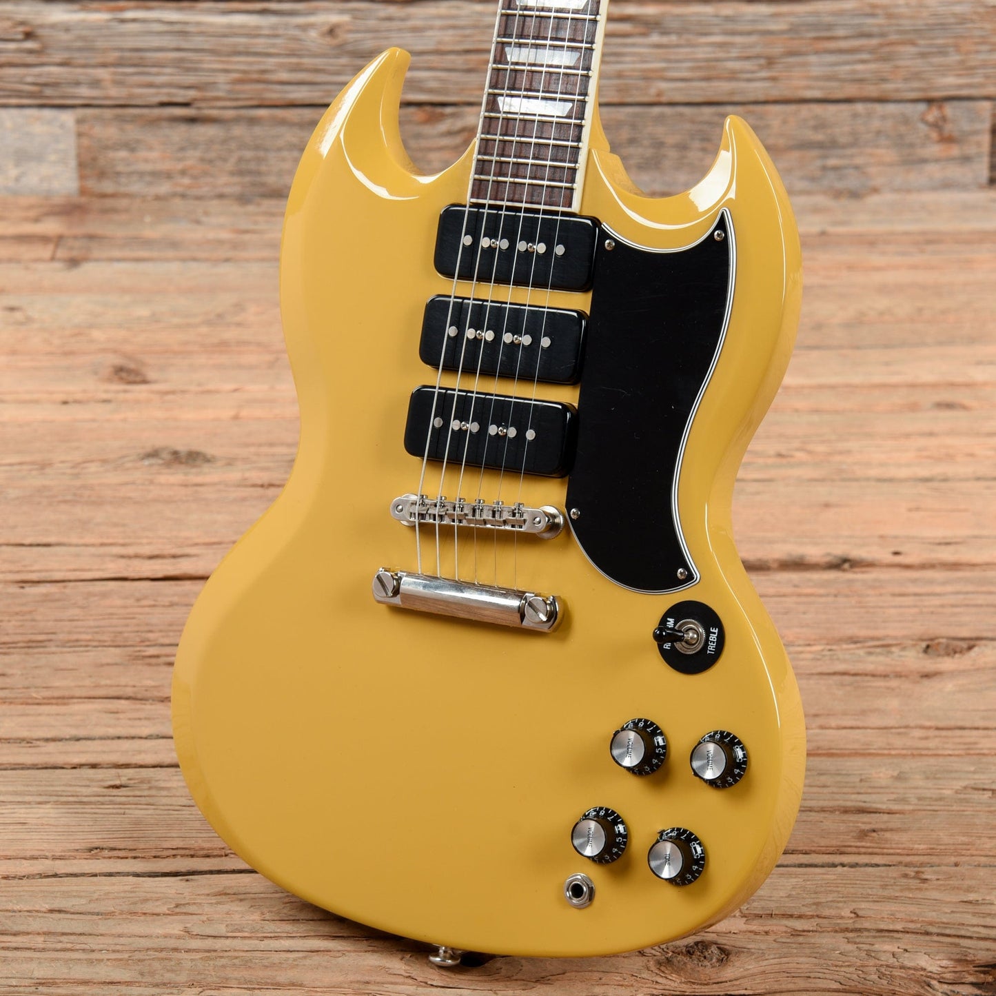 Gibson Gary Clark Jr. Signature SG Gloss Yellow 2017 Electric Guitars / Solid Body