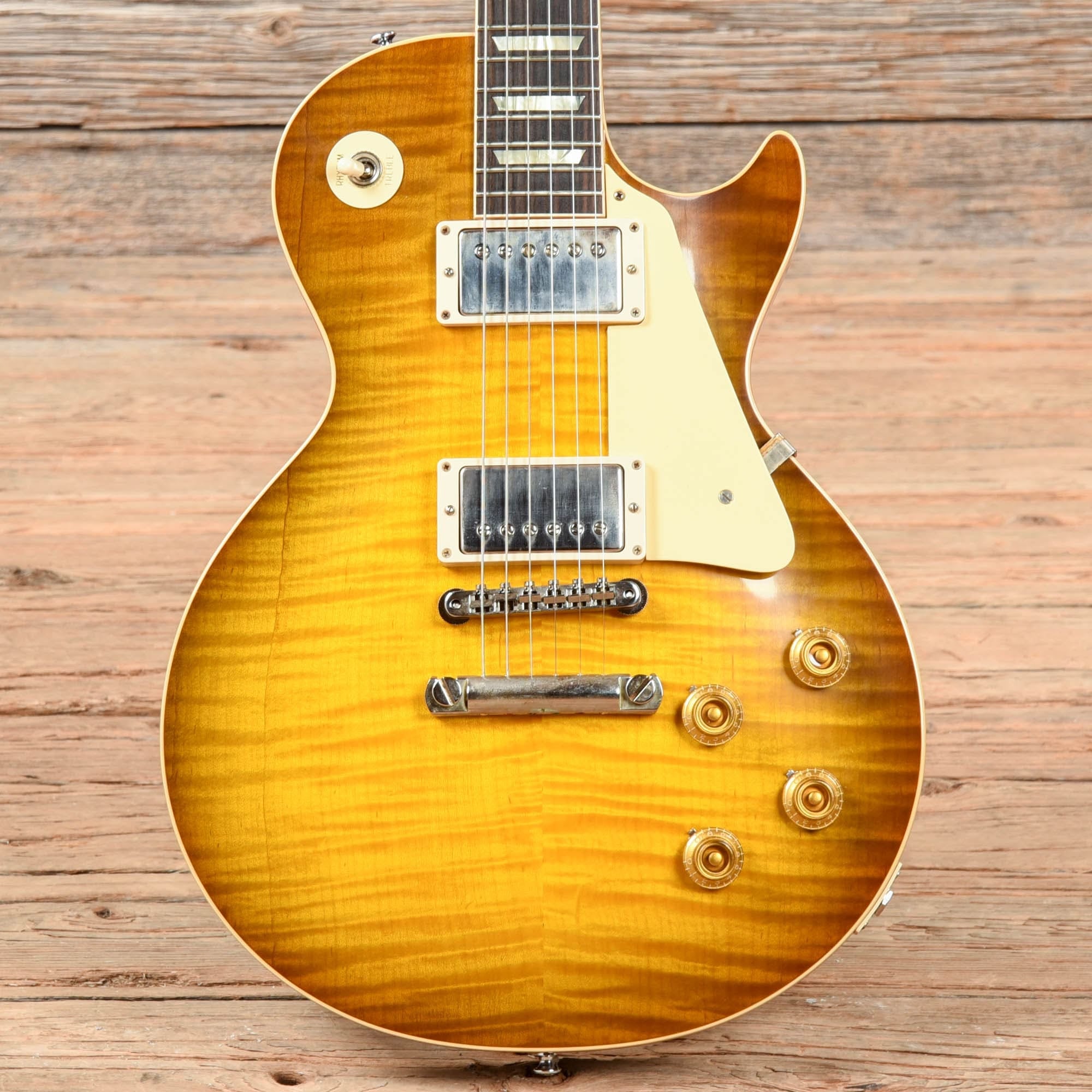 Gibson Gibson CS LP 59 Standard Green Lemon 2022 Electric Guitars / Solid Body