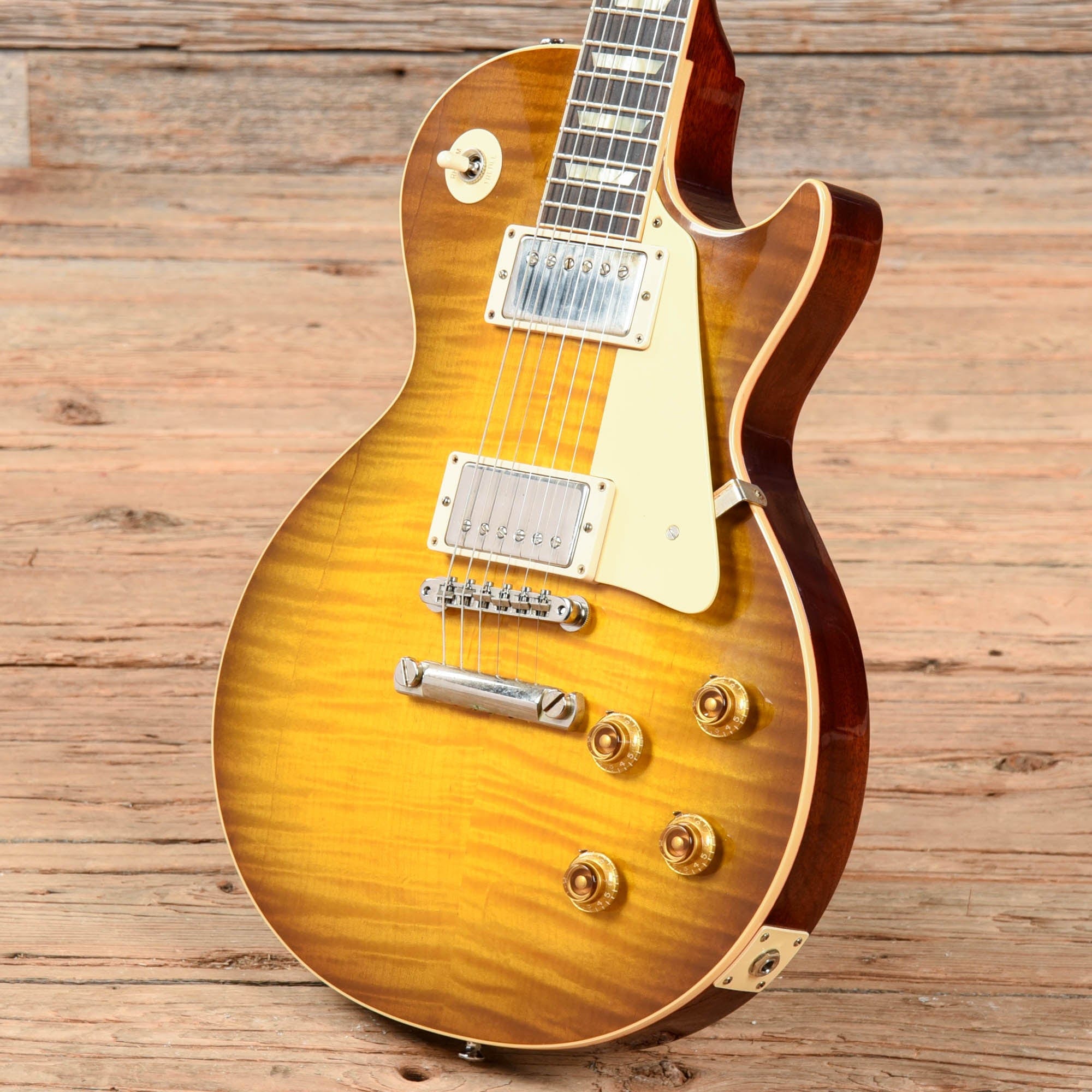 Gibson Gibson CS LP 59 Standard Green Lemon 2022 Electric Guitars / Solid Body