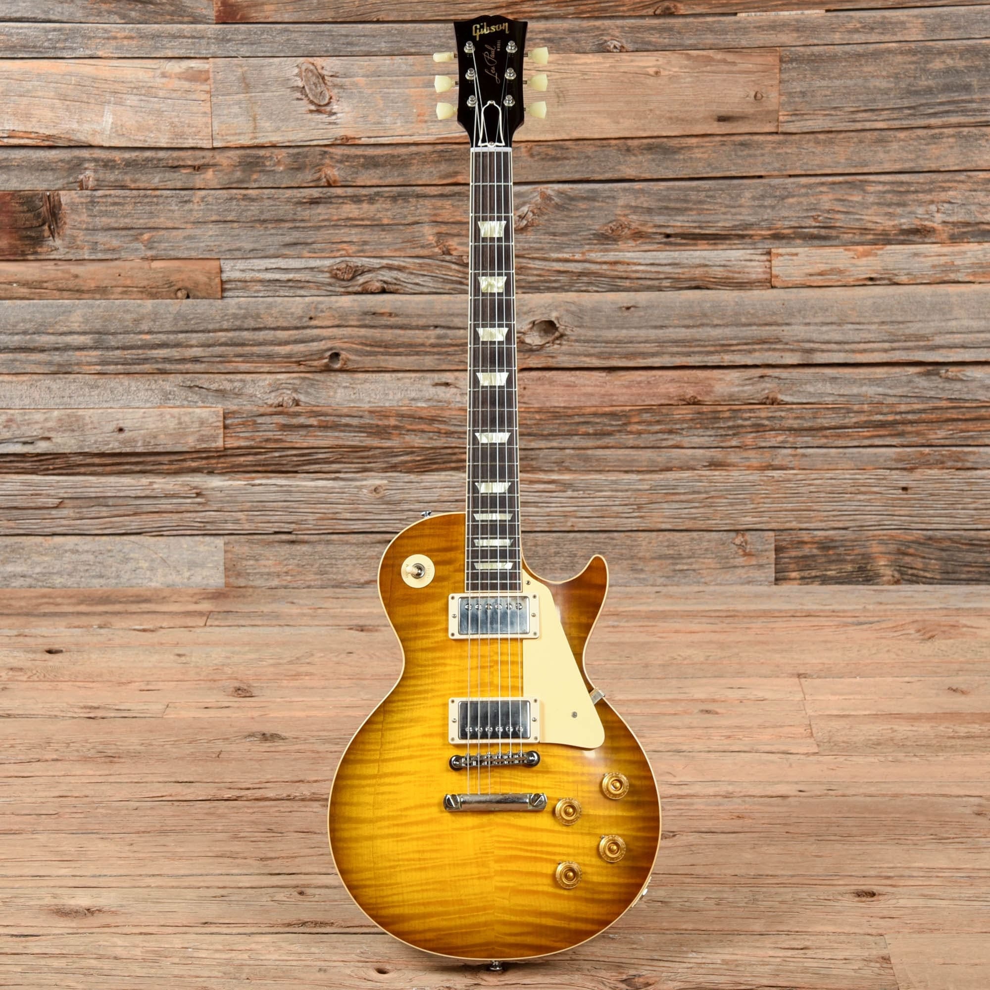 Gibson Gibson CS LP 59 Standard Green Lemon 2022 Electric Guitars / Solid Body