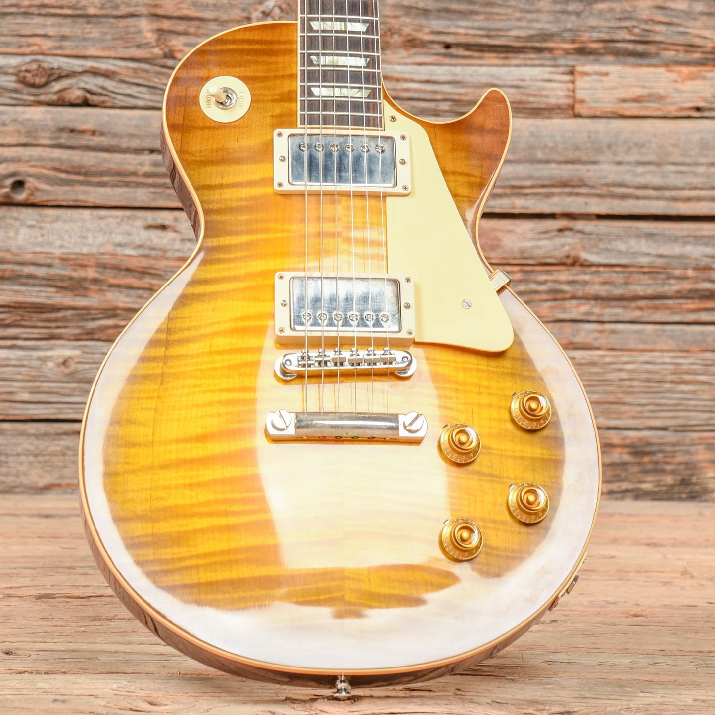Gibson Gibson CS LP 59 Standard Green Lemon 2022 Electric Guitars / Solid Body