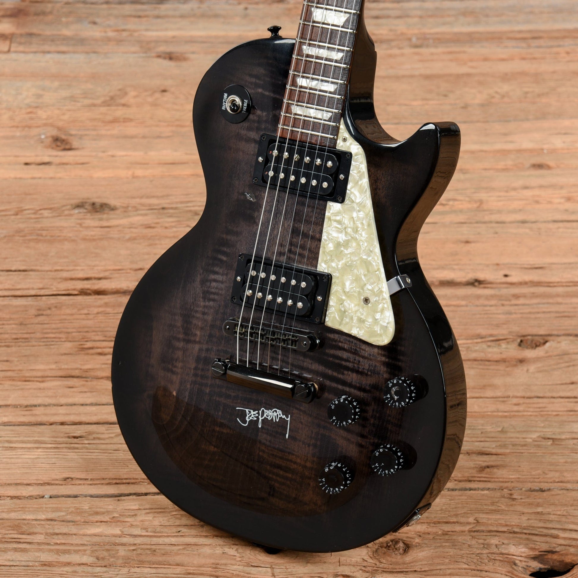 Gibson Joe Perry Signature Les Paul Black Burst 1997 Electric Guitars / Solid Body
