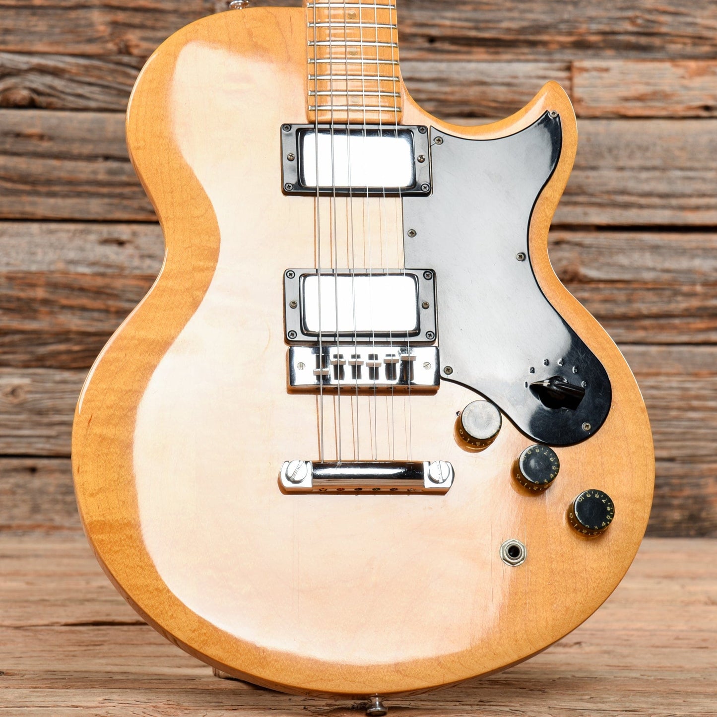 Gibson L-6S Natural 1976 Electric Guitars / Solid Body