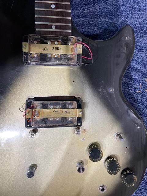 Gibson L6-S Deluxe Silverburst 1980 – Chicago Music Exchange