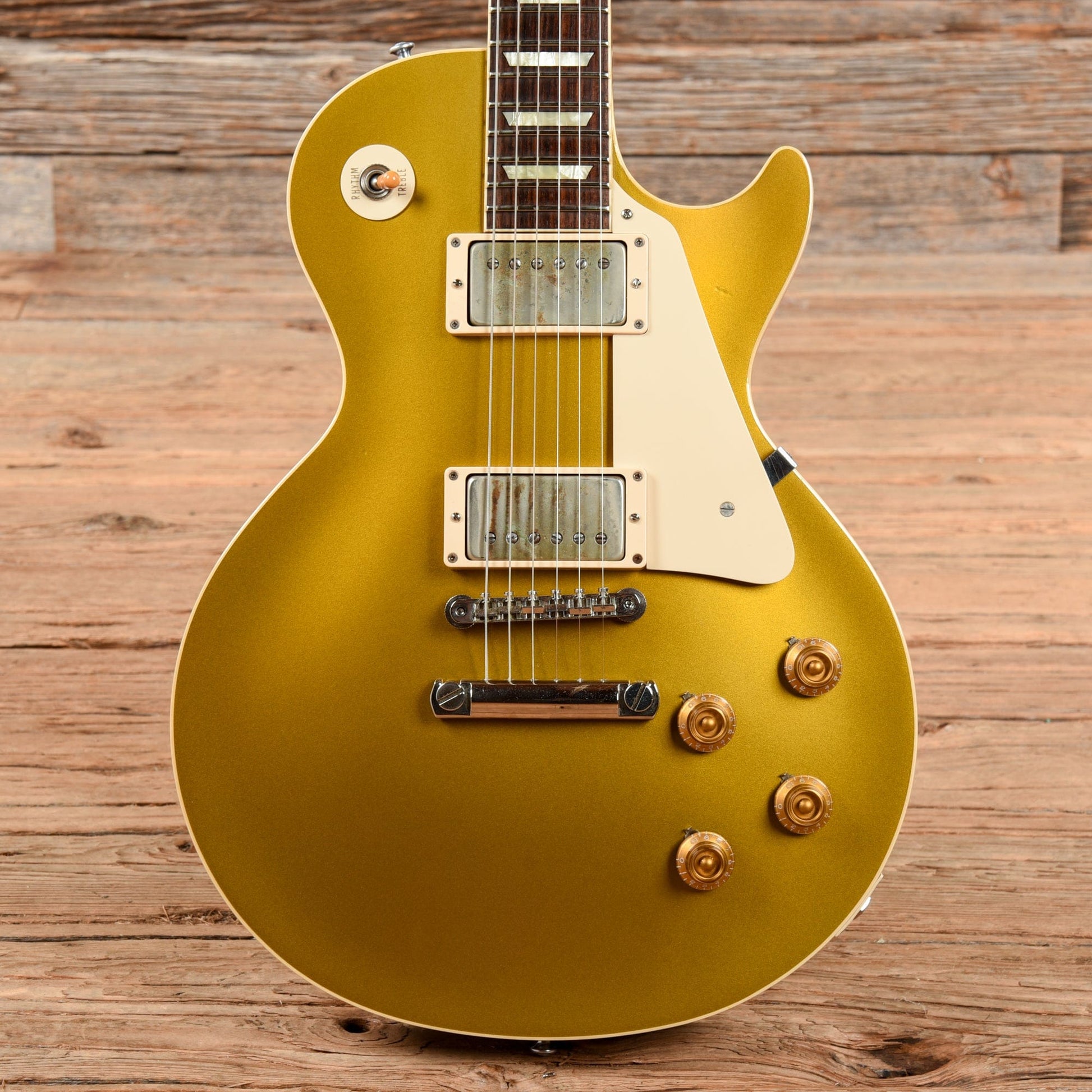 Gibson Les Paul '57 Reissue Goldtop Electric Guitars / Solid Body