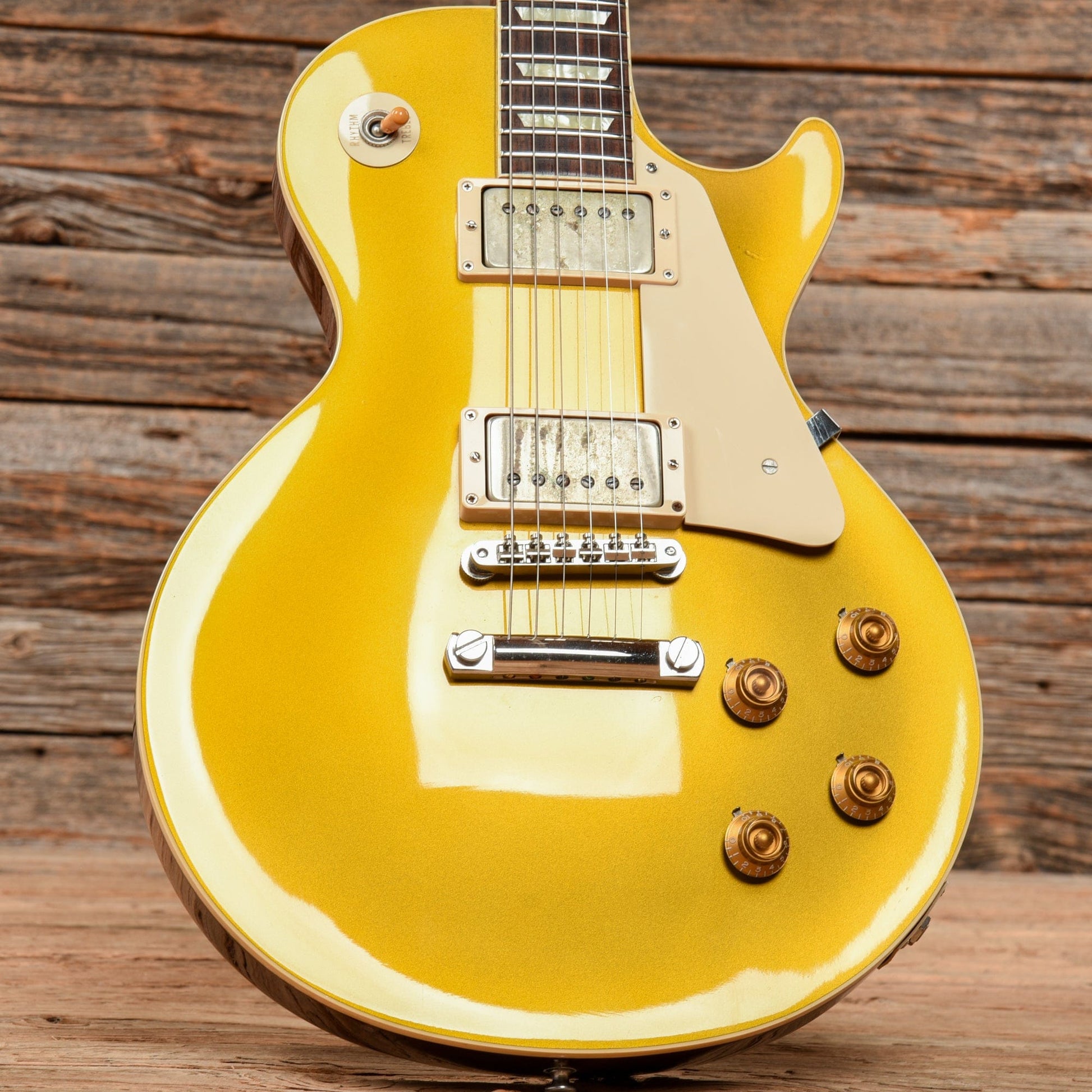 Gibson Les Paul '57 Reissue Goldtop Electric Guitars / Solid Body