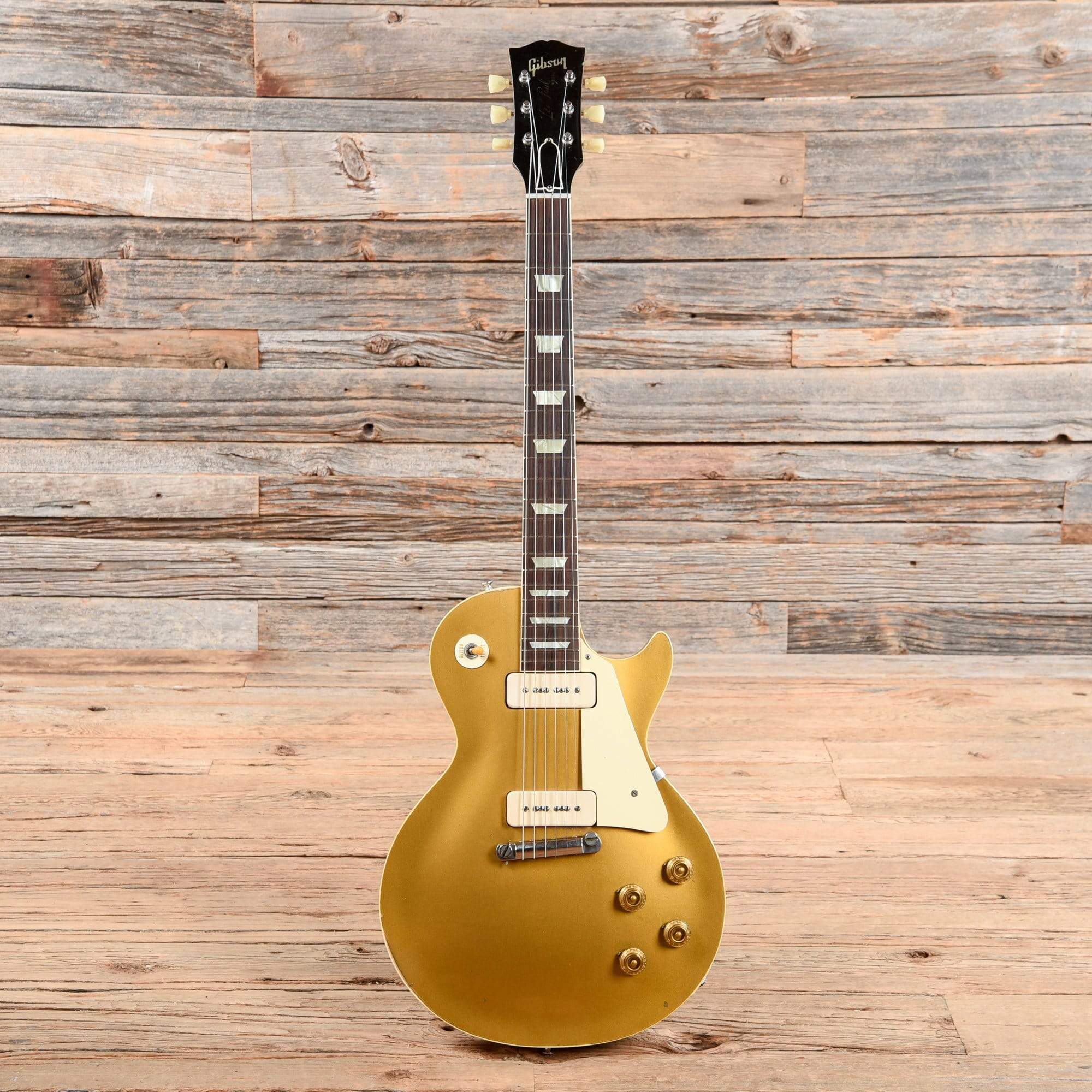 Gibson Les Paul All Gold 1956 Electric Guitars / Solid Body