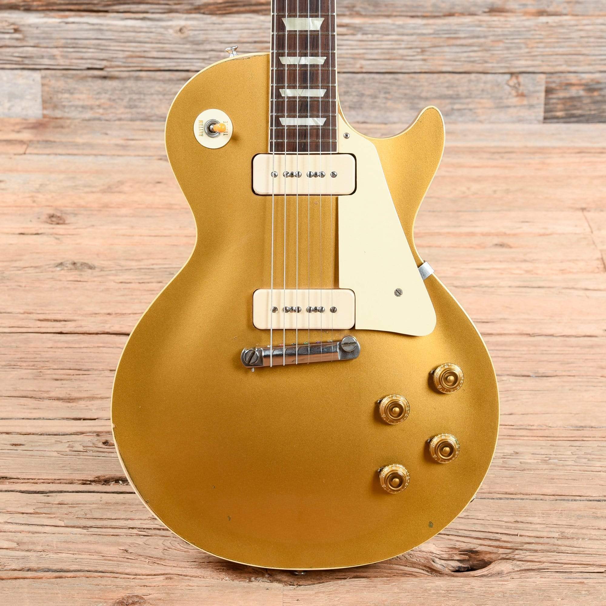 Gibson Les Paul All Gold 1956 Electric Guitars / Solid Body