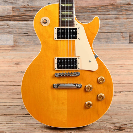 Gibson Les Paul Classic Amber 2000 Electric Guitars / Solid Body
