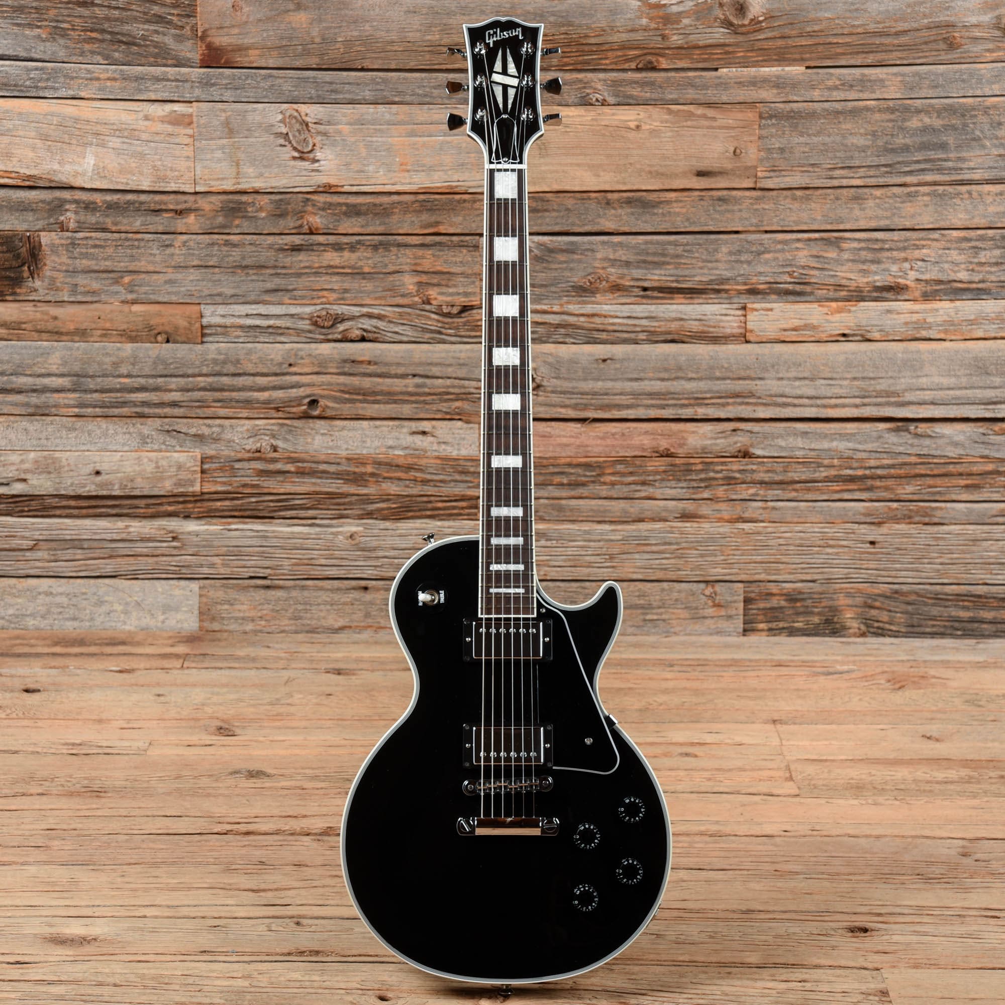 Gibson Les Paul Classic Custom Ebony 2012 Electric Guitars / Solid Body