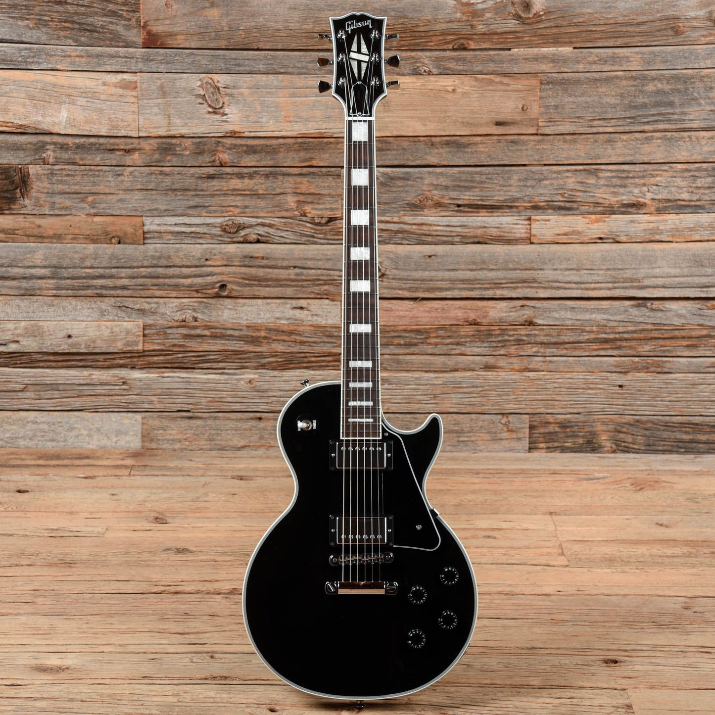 Gibson Les Paul Classic Custom Ebony 2012 Electric Guitars / Solid Body