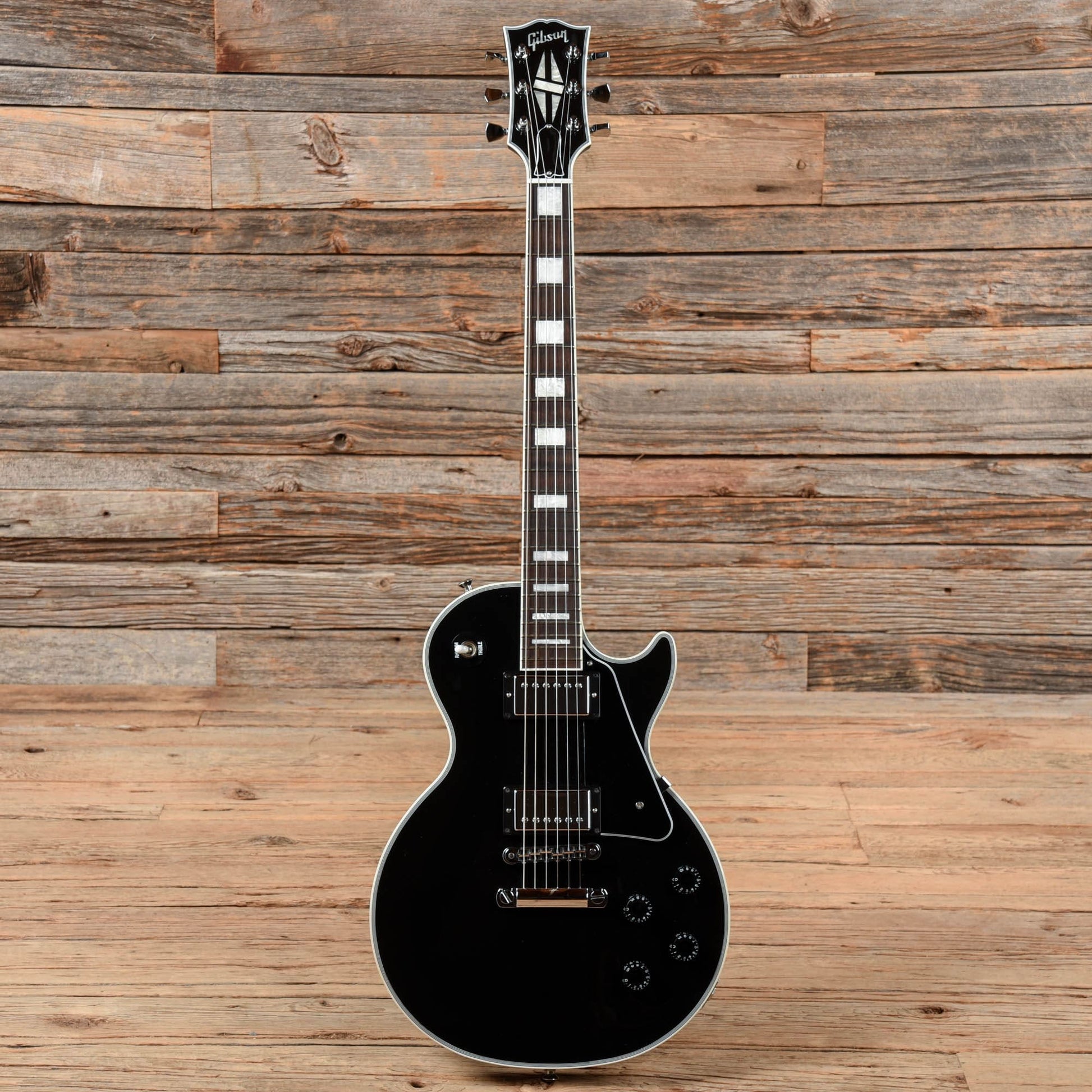 Gibson Les Paul Classic Custom Ebony 2012 Electric Guitars / Solid Body