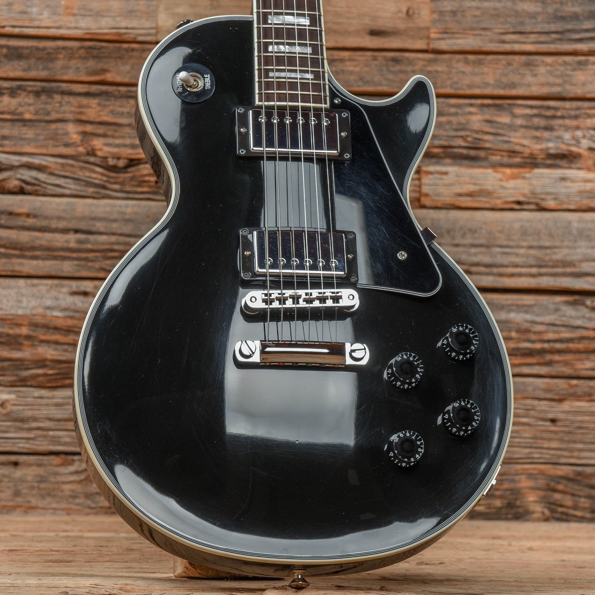 Gibson Les Paul Classic Custom Ebony 2012 Electric Guitars / Solid Body