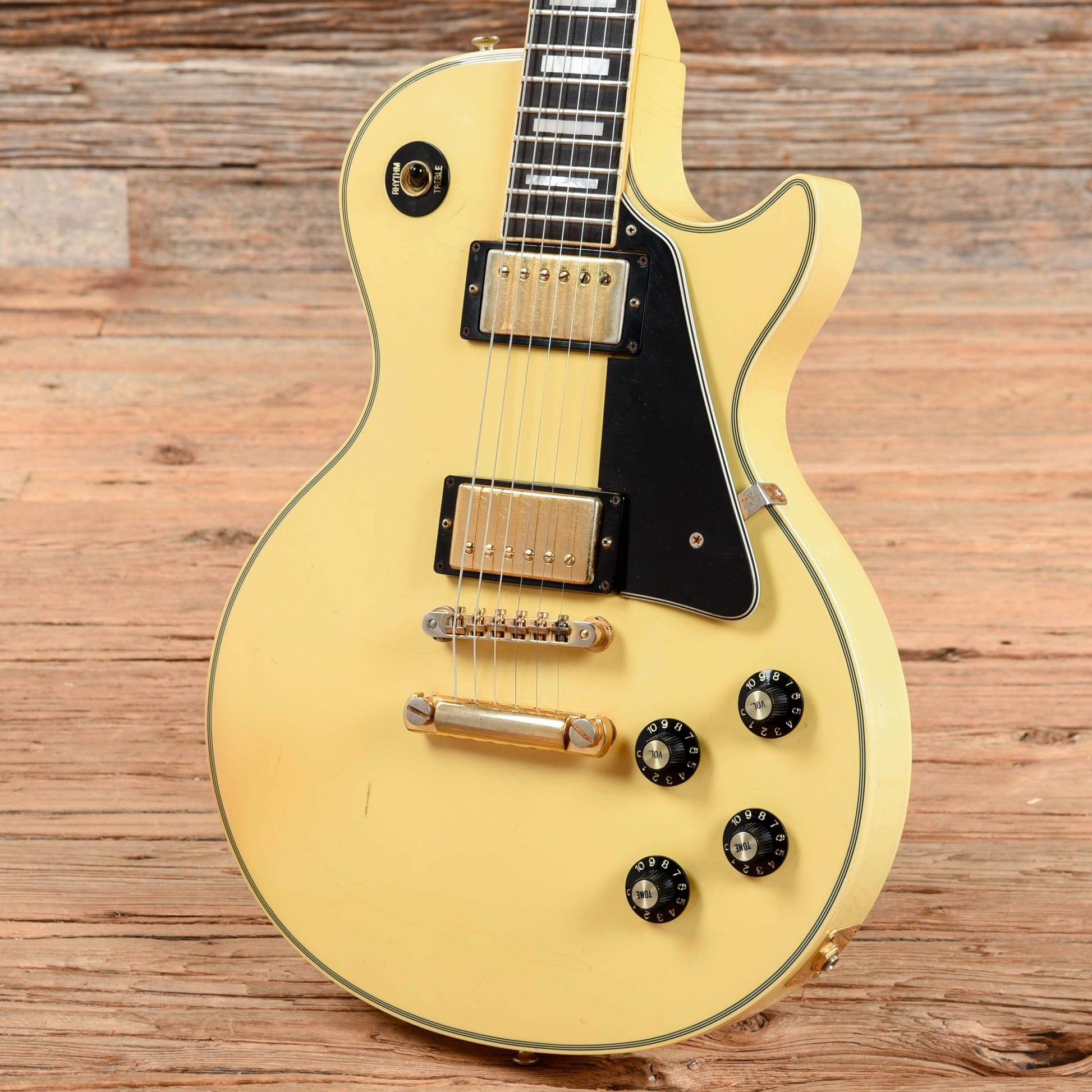 Gibson Les Paul Custom Alpine White 1978 Electric Guitars / Solid Body