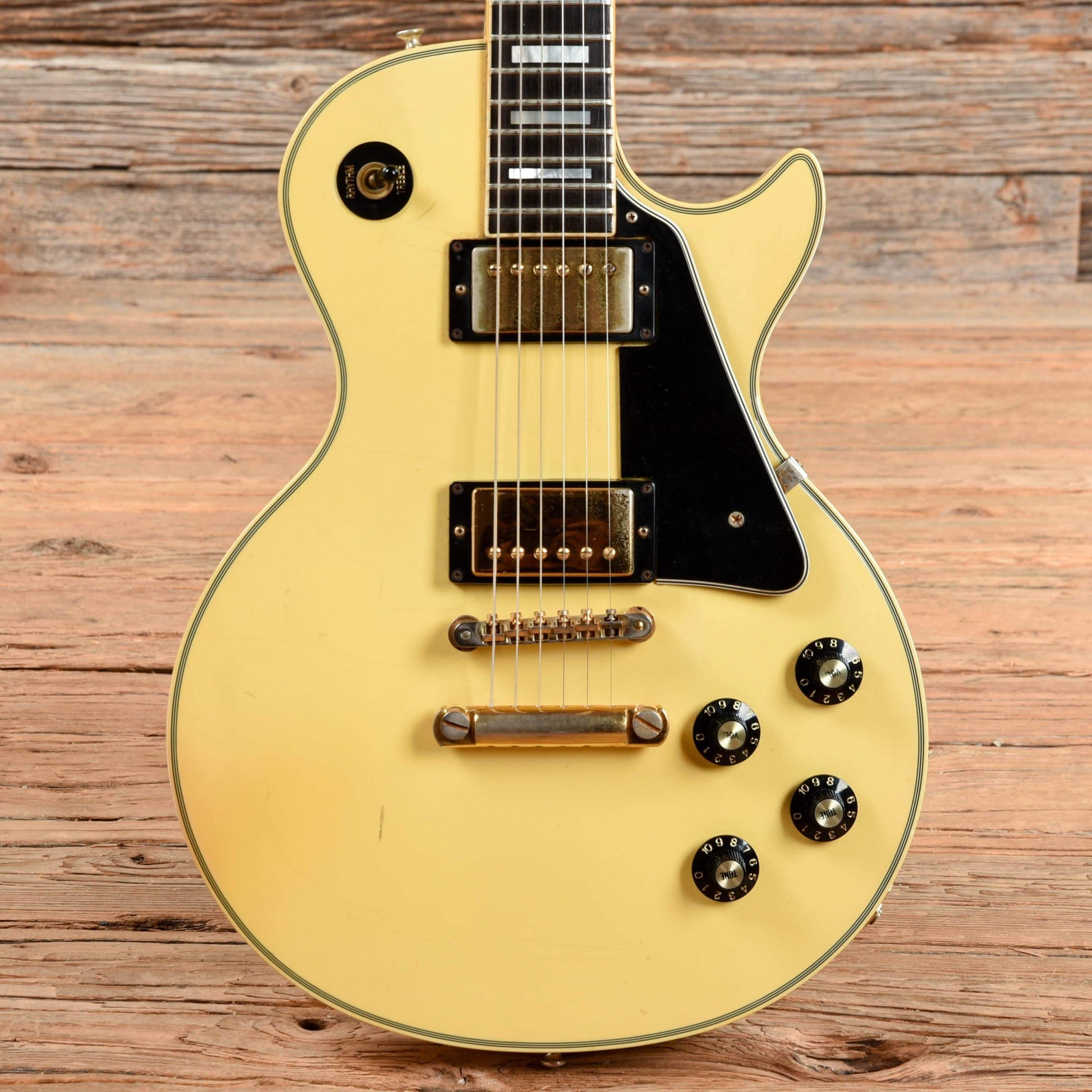 Gibson Les Paul Custom Alpine White 1978 Electric Guitars / Solid Body